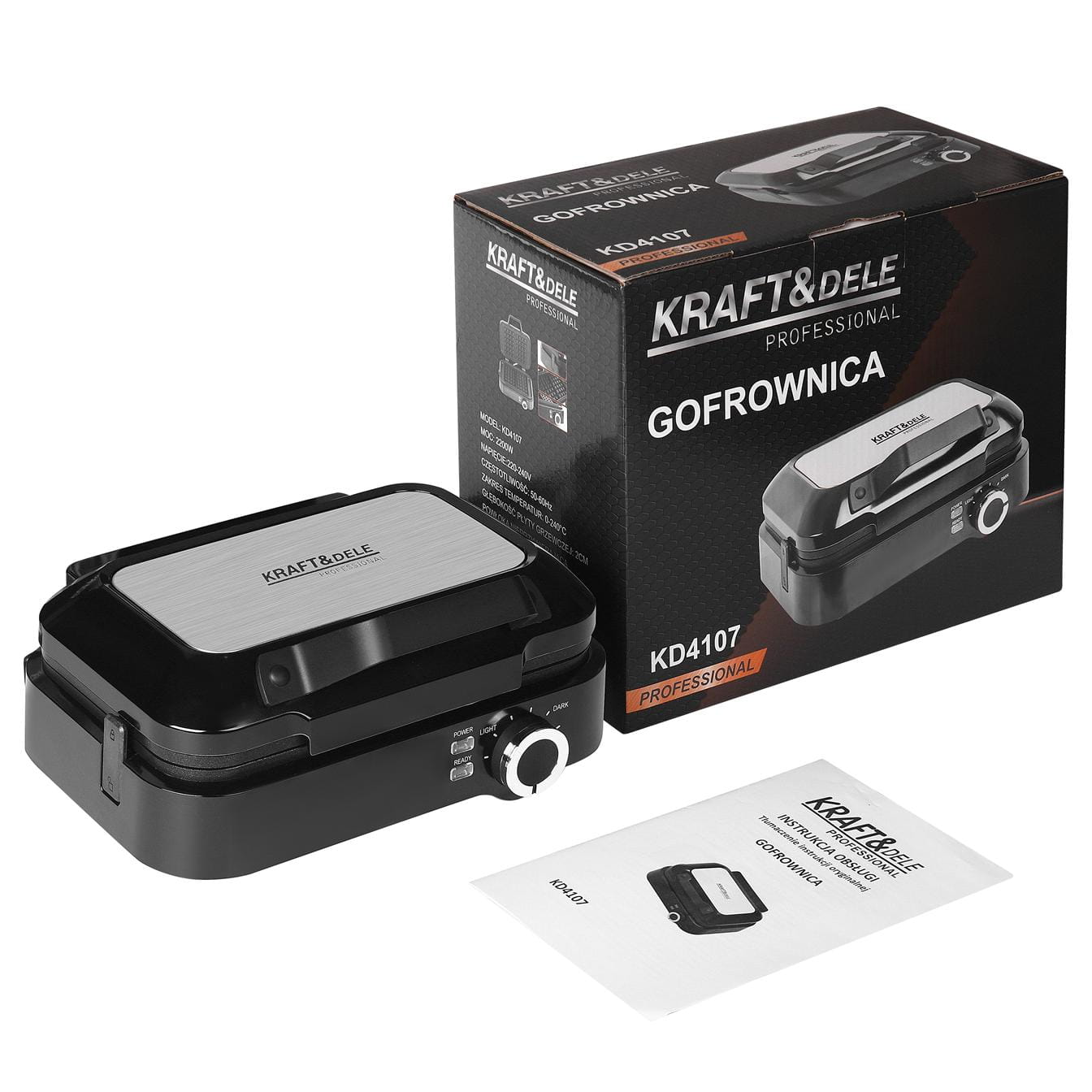 ELEKTRICKÝ VAFKOVAČ 2200W KD4107