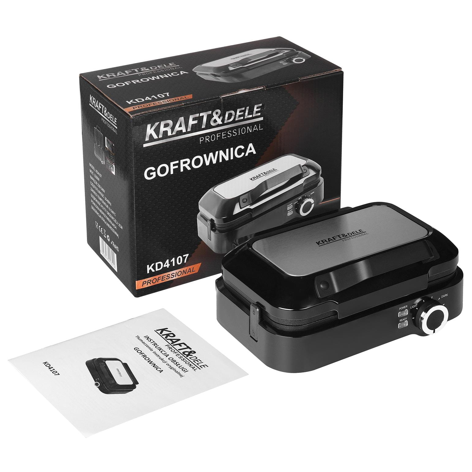 ELEKTRICKÝ VAFKOVAČ 2200W KD4107