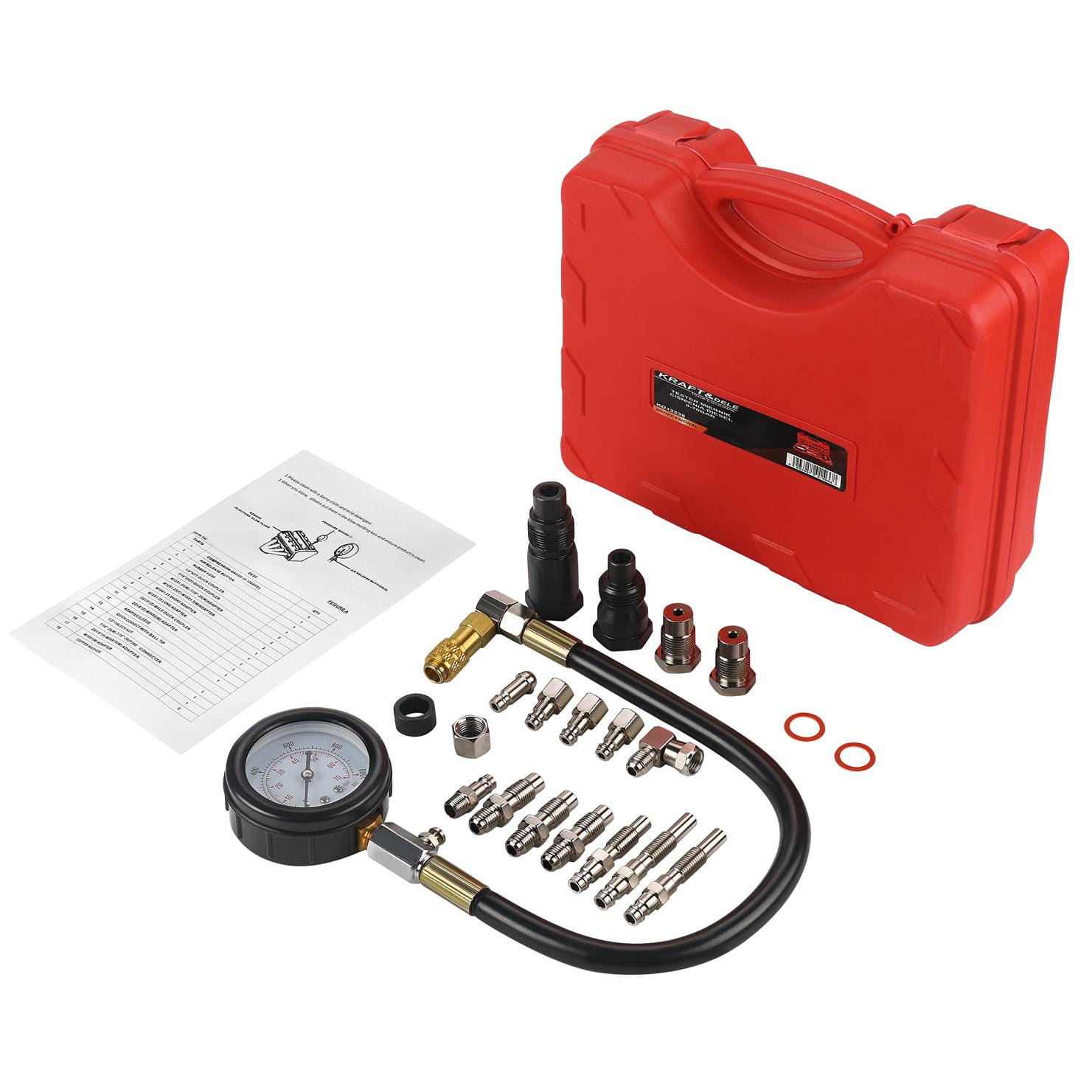 Tester měřič tlaku diesel 0-70bar KD12538