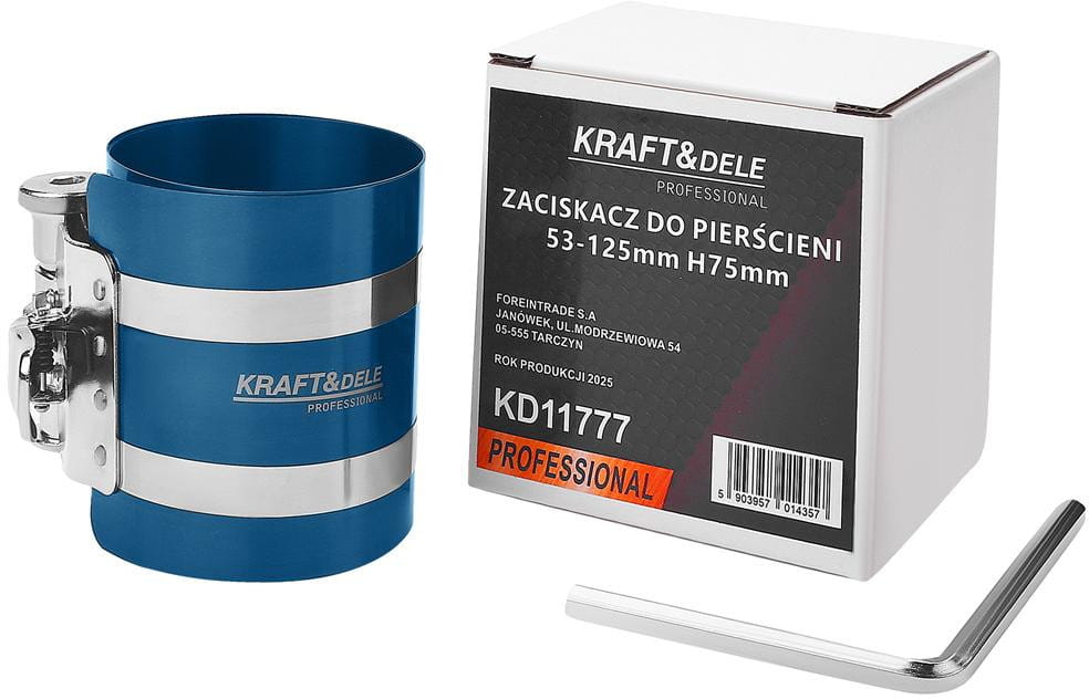 Zaciskovač kroužků 53-125MM 75MM KD11777