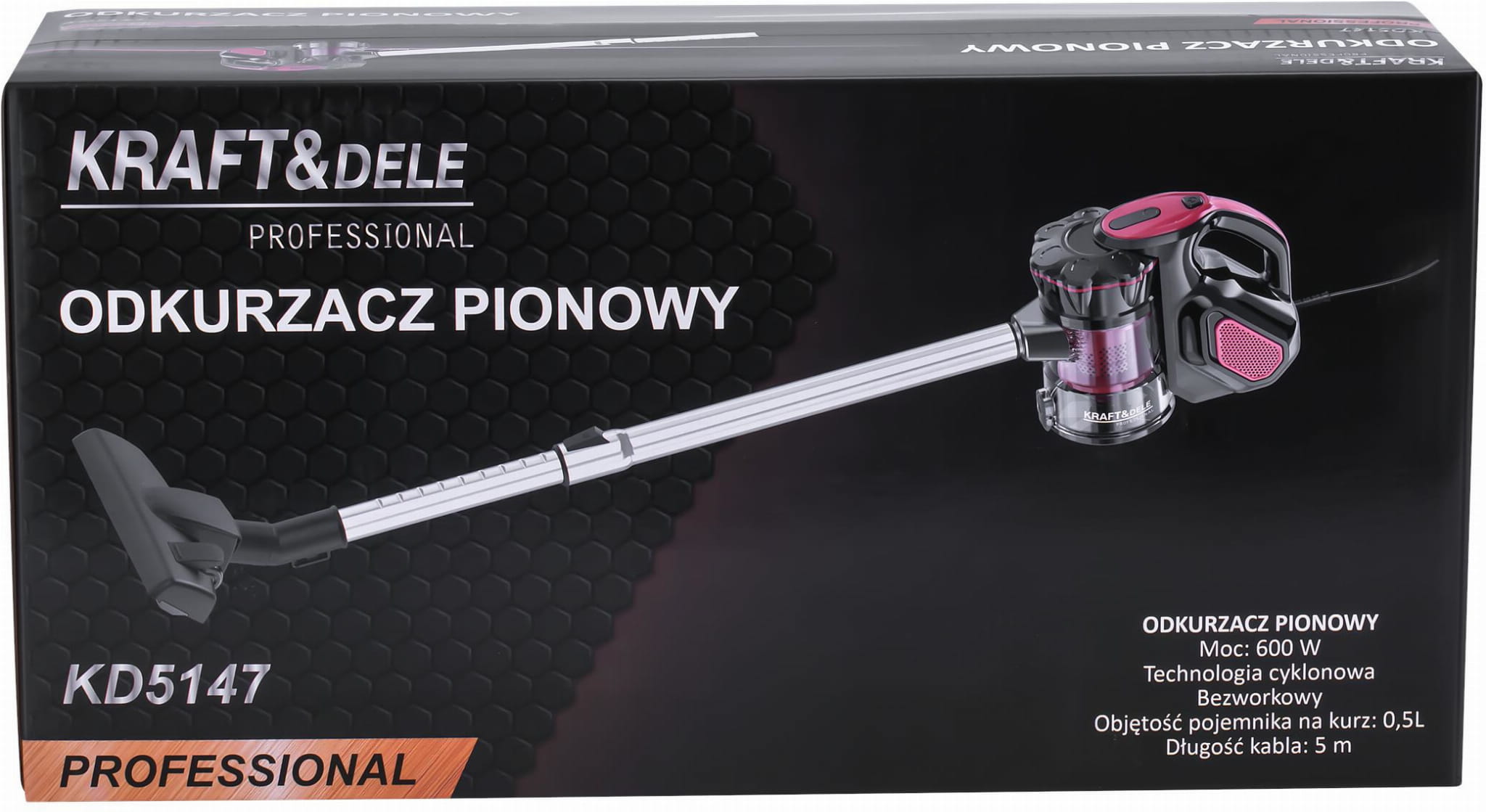 TYČOVÝ VYSAVAČ 600W 0,5L KD5147