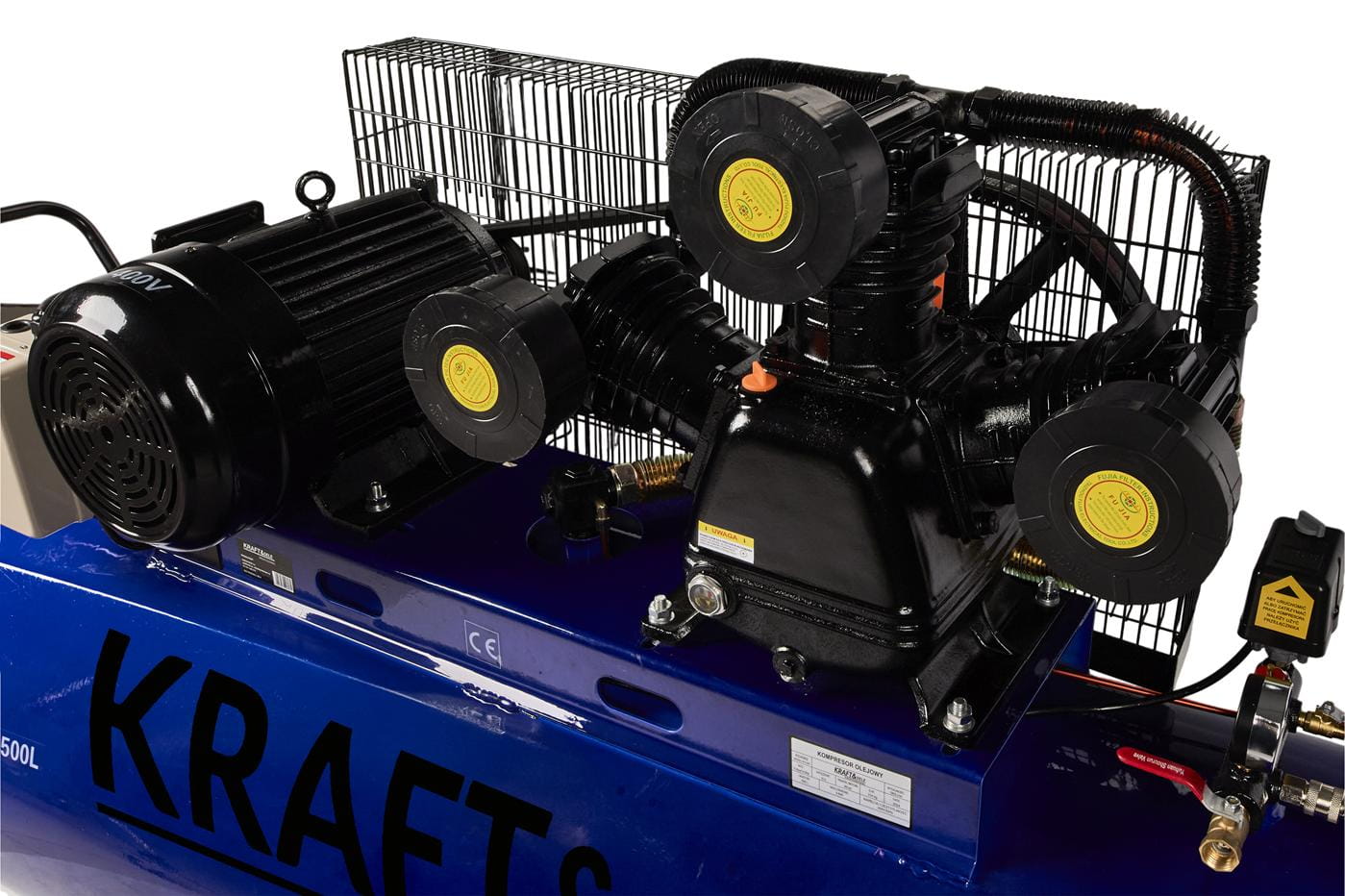 Olejový kompresor 500L / 3 písty / 400V KD4062