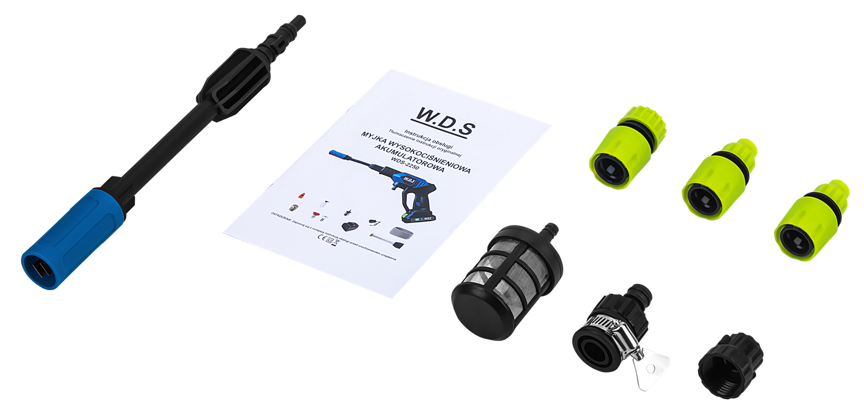 Akumulátorová myčka 4Ah 20V x2 WDS2250