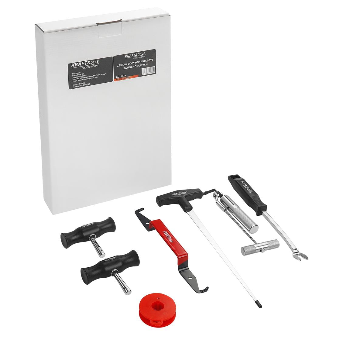 Sada na vyřezávání skel - plastové pouzdro KD11879