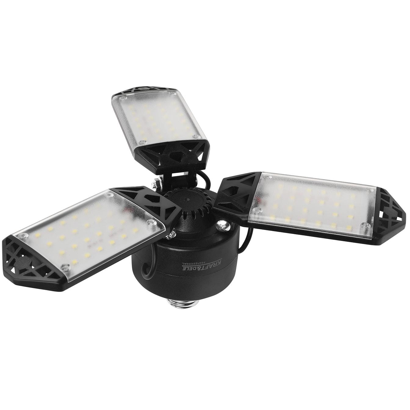 LED dílenská lampa skládací stropní 80W 8500LM KD3483