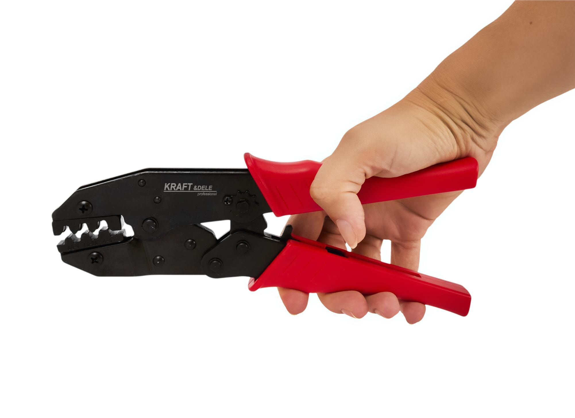 Lisovací kleště na kabelové koncovky KD10536