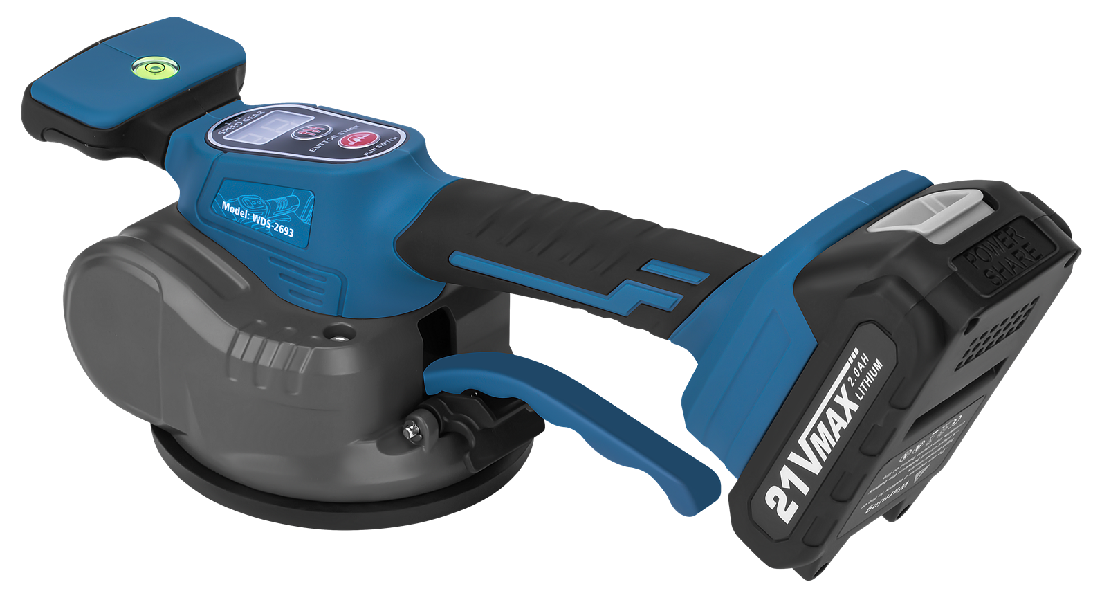 Akumulátorová vibrační přísavka 130 mm 21V WDS2693