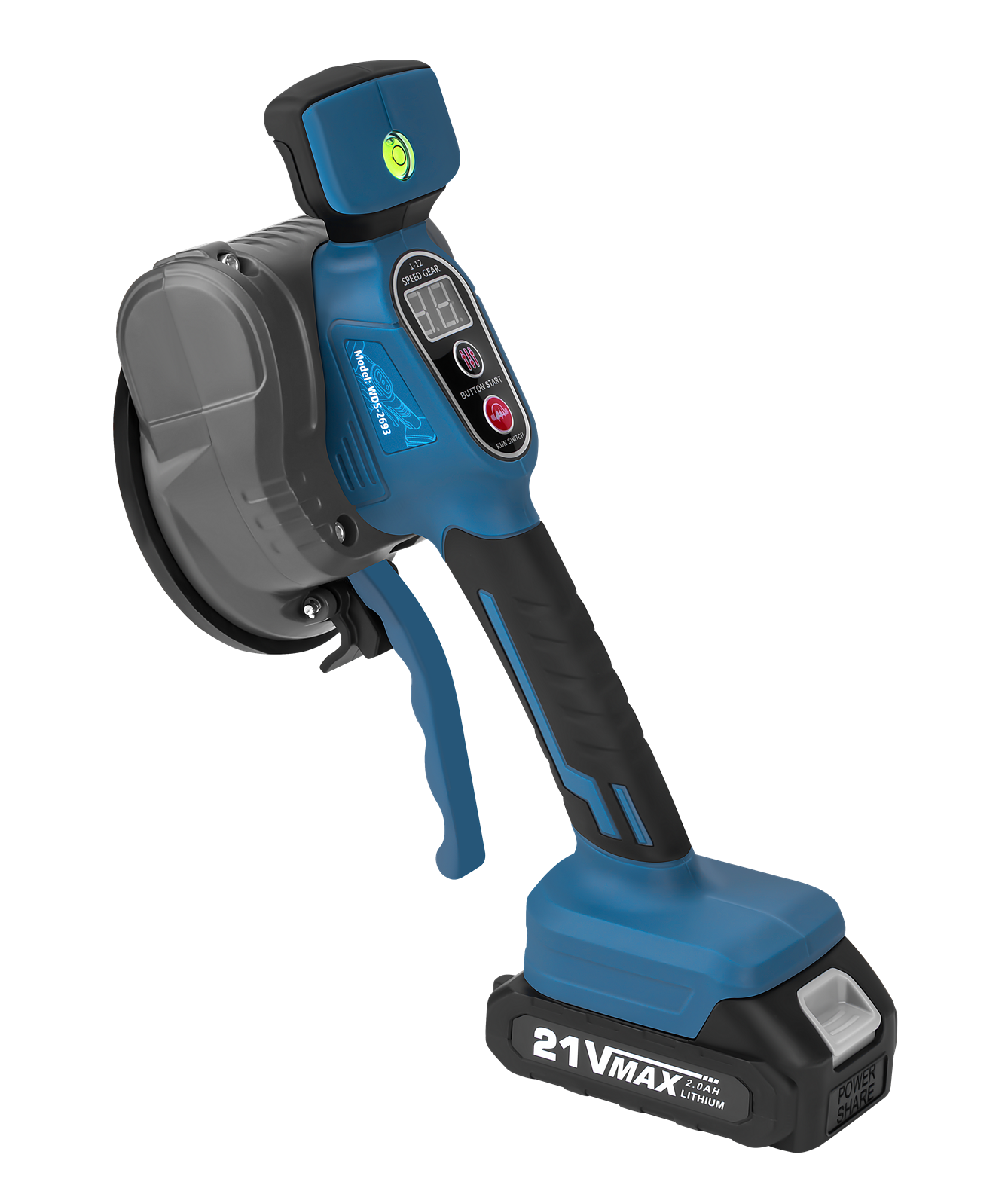 Akumulátorová vibrační přísavka 130 mm 21V WDS2693