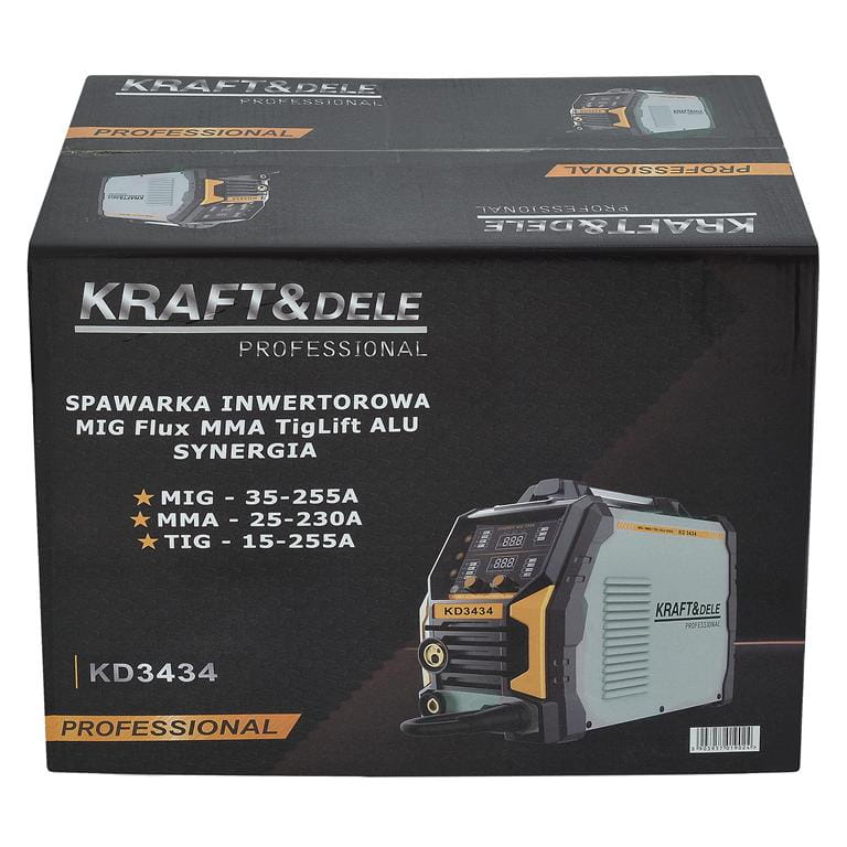 Invertorová svářečka MIG Flux MMA TigLift SYNERGIE KD3434