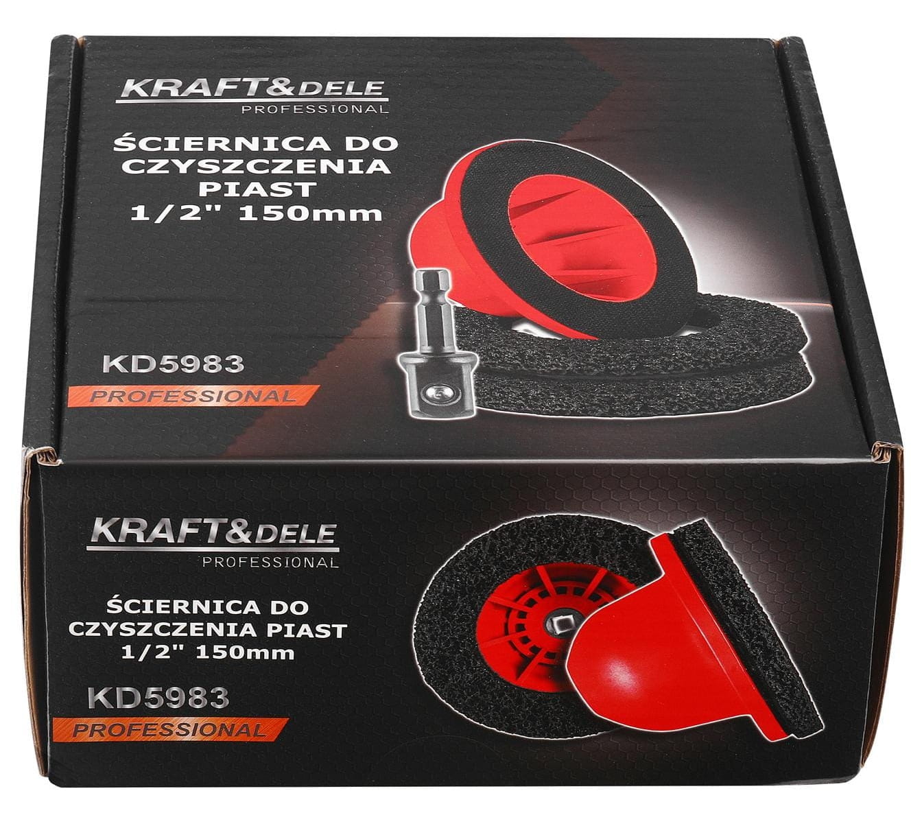 KOTOUČ NA ČIŠTĚNÍ NÁBOJŮ 1/2" 150MM KD5983