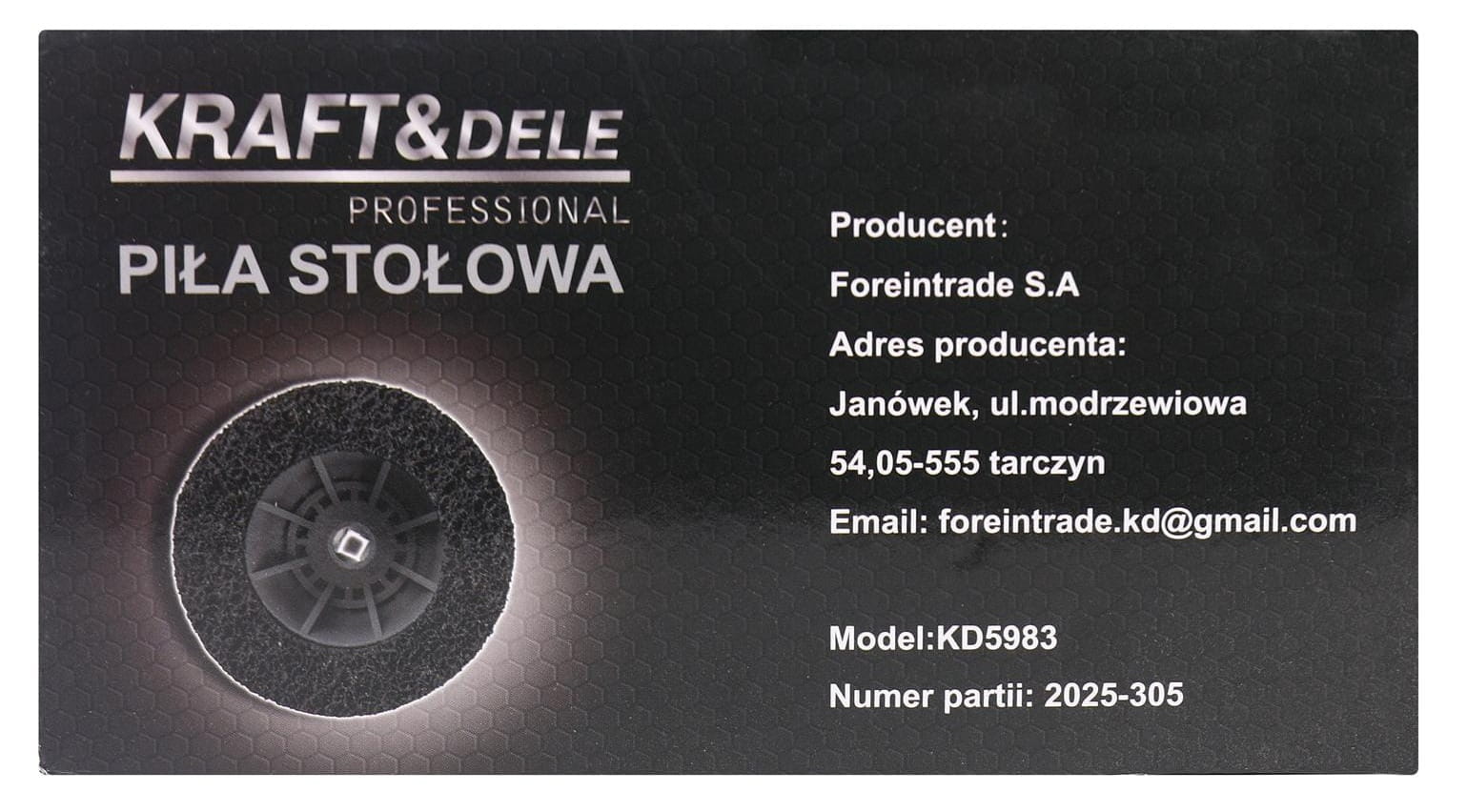 KOTOUČ NA ČIŠTĚNÍ NÁBOJŮ 1/2" 150MM KD5983