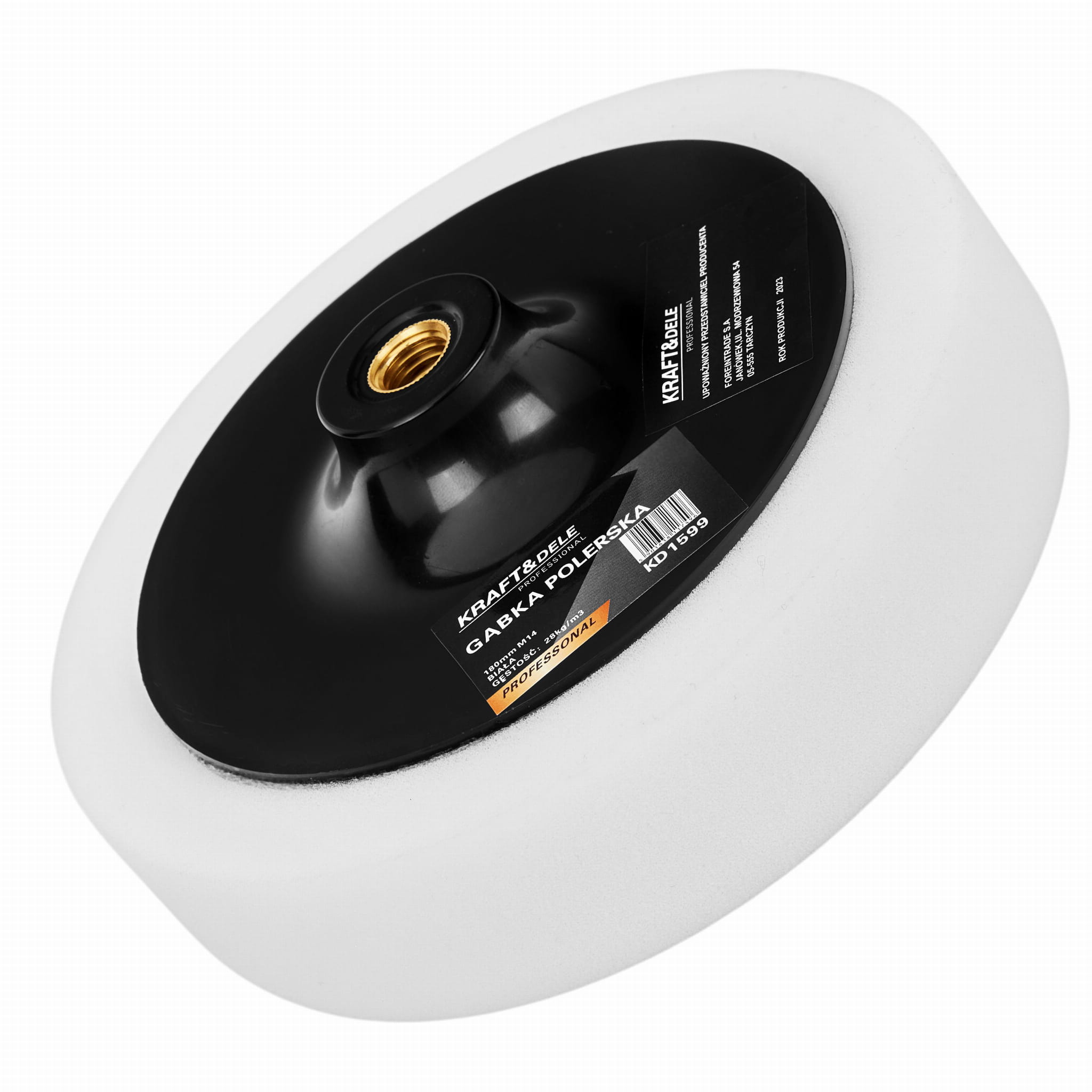Lešticí houba 180 mm bílá KD1599