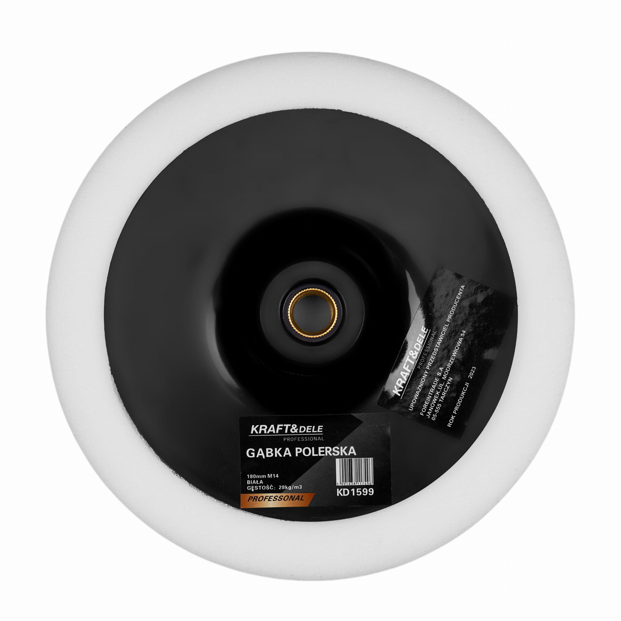 Lešticí houba 180 mm bílá KD1599