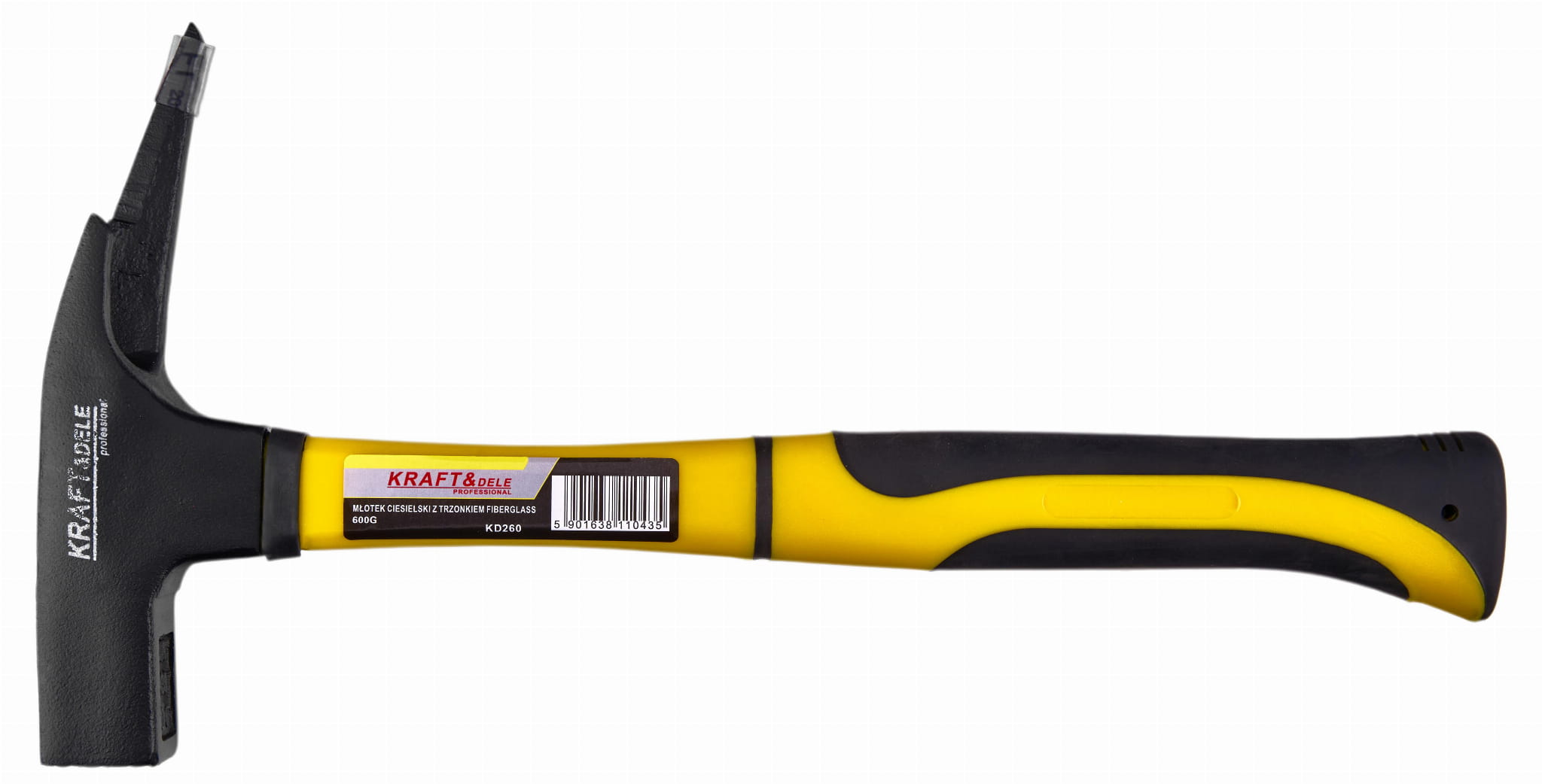 Tesařské kladivo Fiberglass 600g KD260