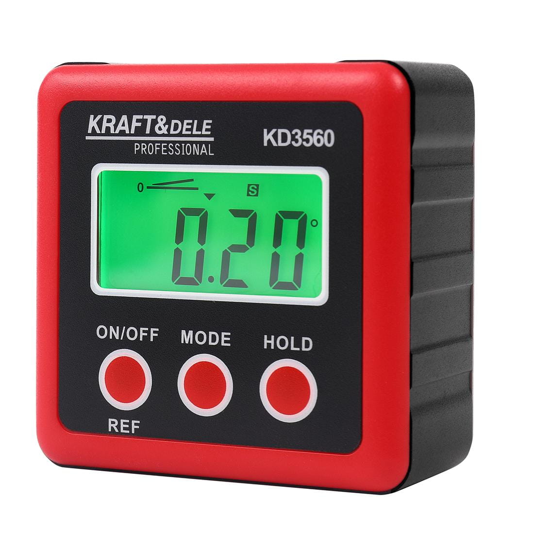 Úhloměr digitální elektronický s magnetem KD3560