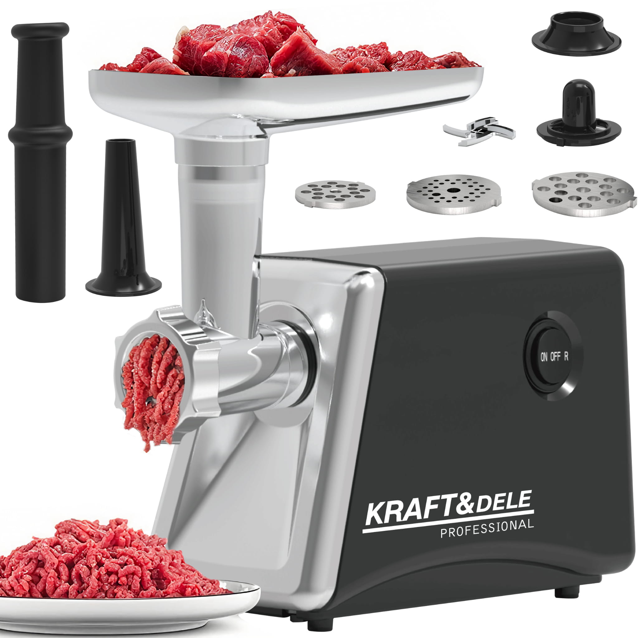 Mlýnek na maso + příslušenství 2000W KD4143