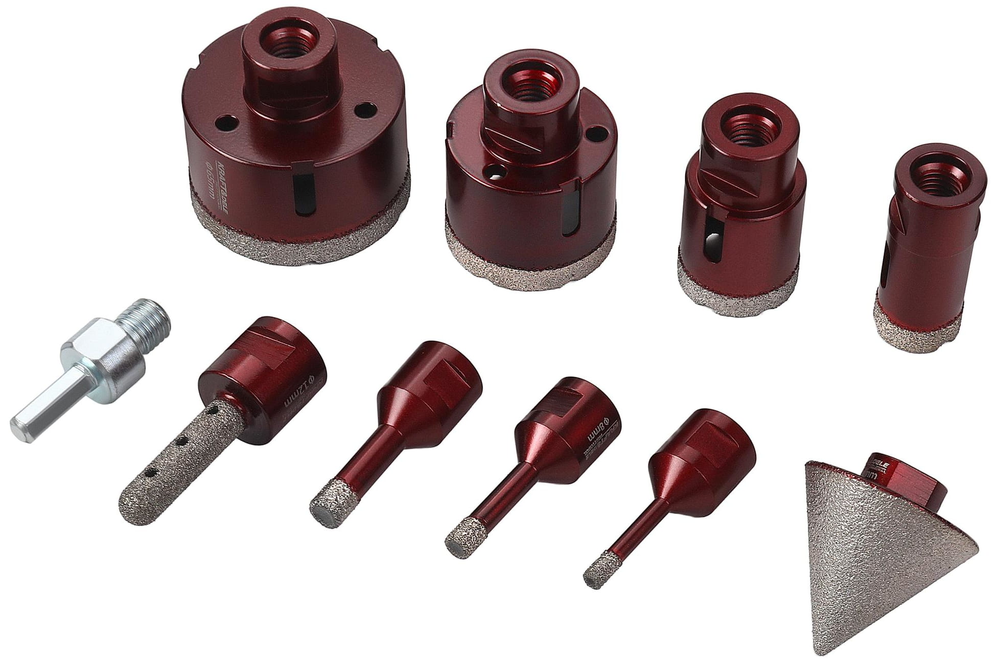 SADA DIAMANTOVÝCH KORUNEK+KUŽELOVÝ VYKRAJOVAČ KD12642