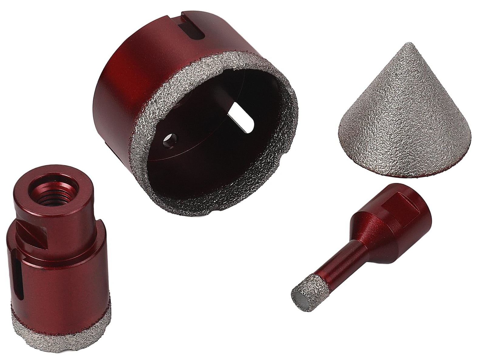 SADA DIAMANTOVÝCH KORUNEK+KUŽELOVÝ VYKRAJOVAČ KD12642