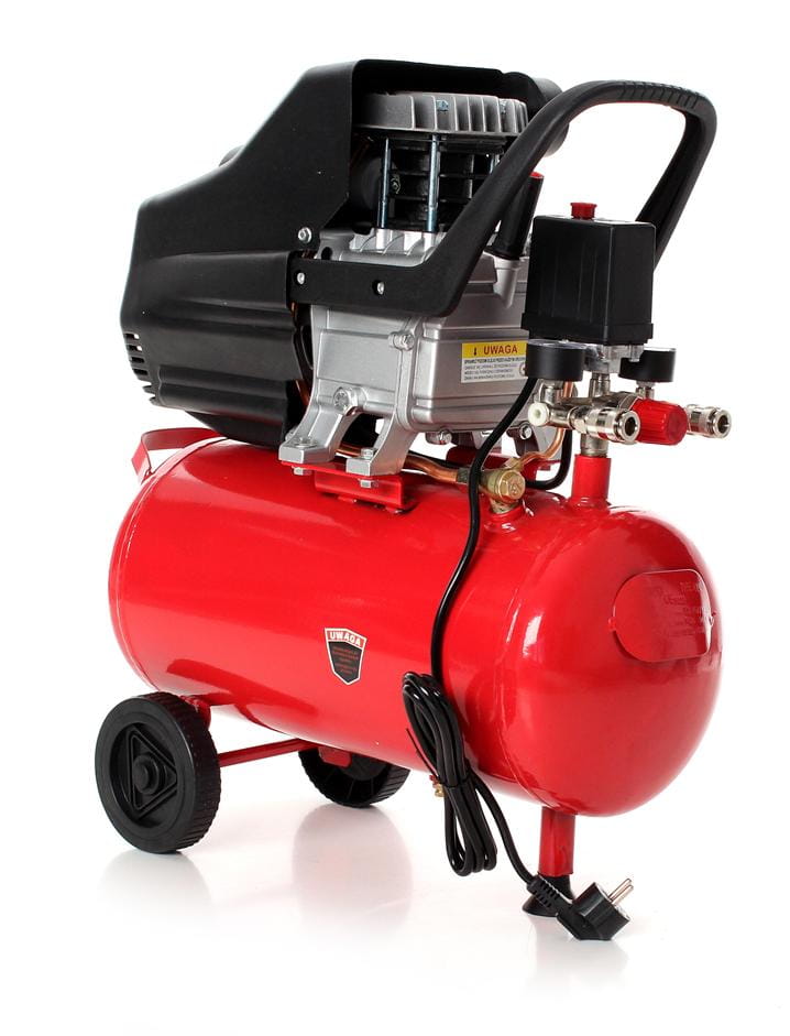 Olejový kompresor 24L KD400 + Sada 8v1 KD400-K3