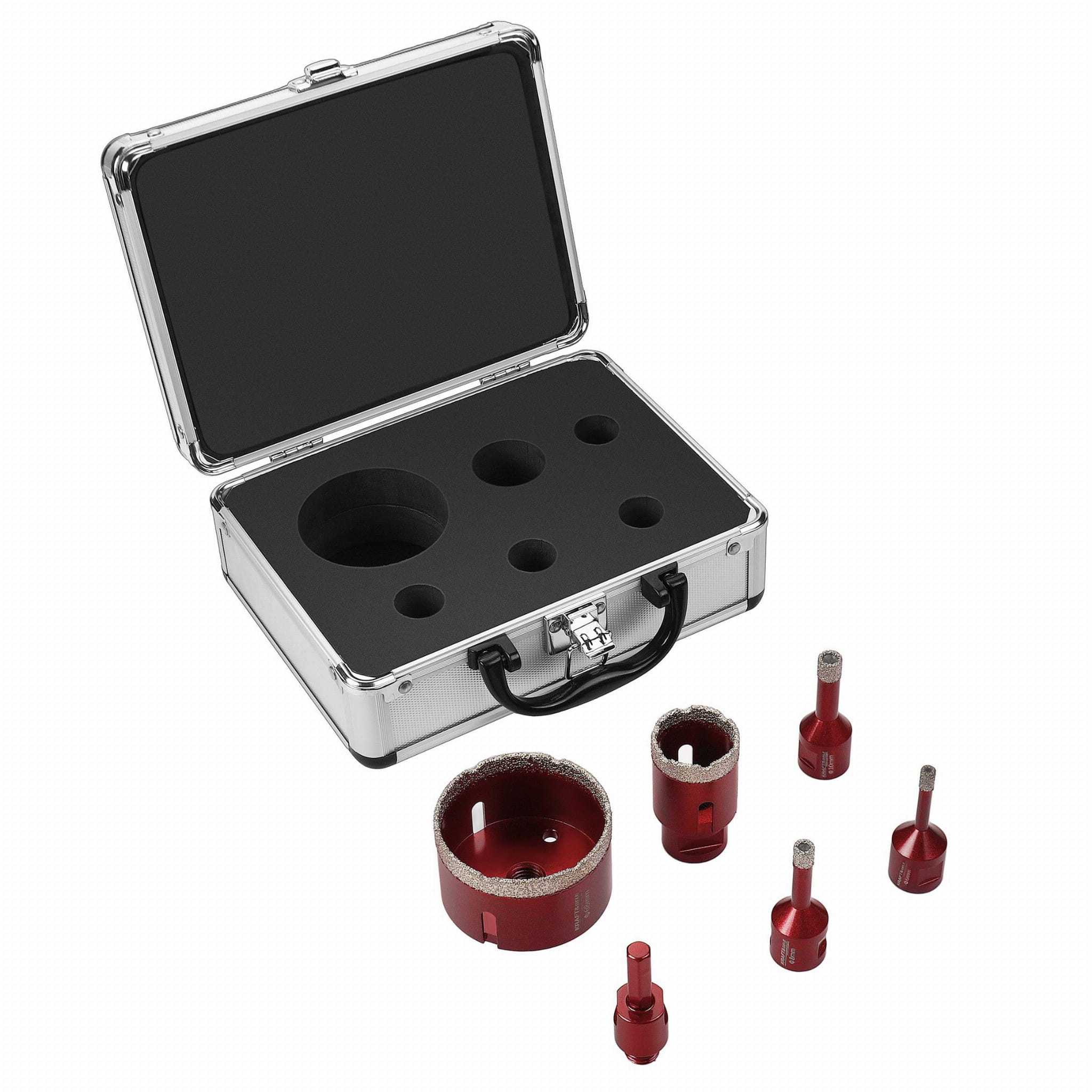 SADA DIAMANTOVÝCH KORUNEK 6 ks, 6–68 mm KD5953