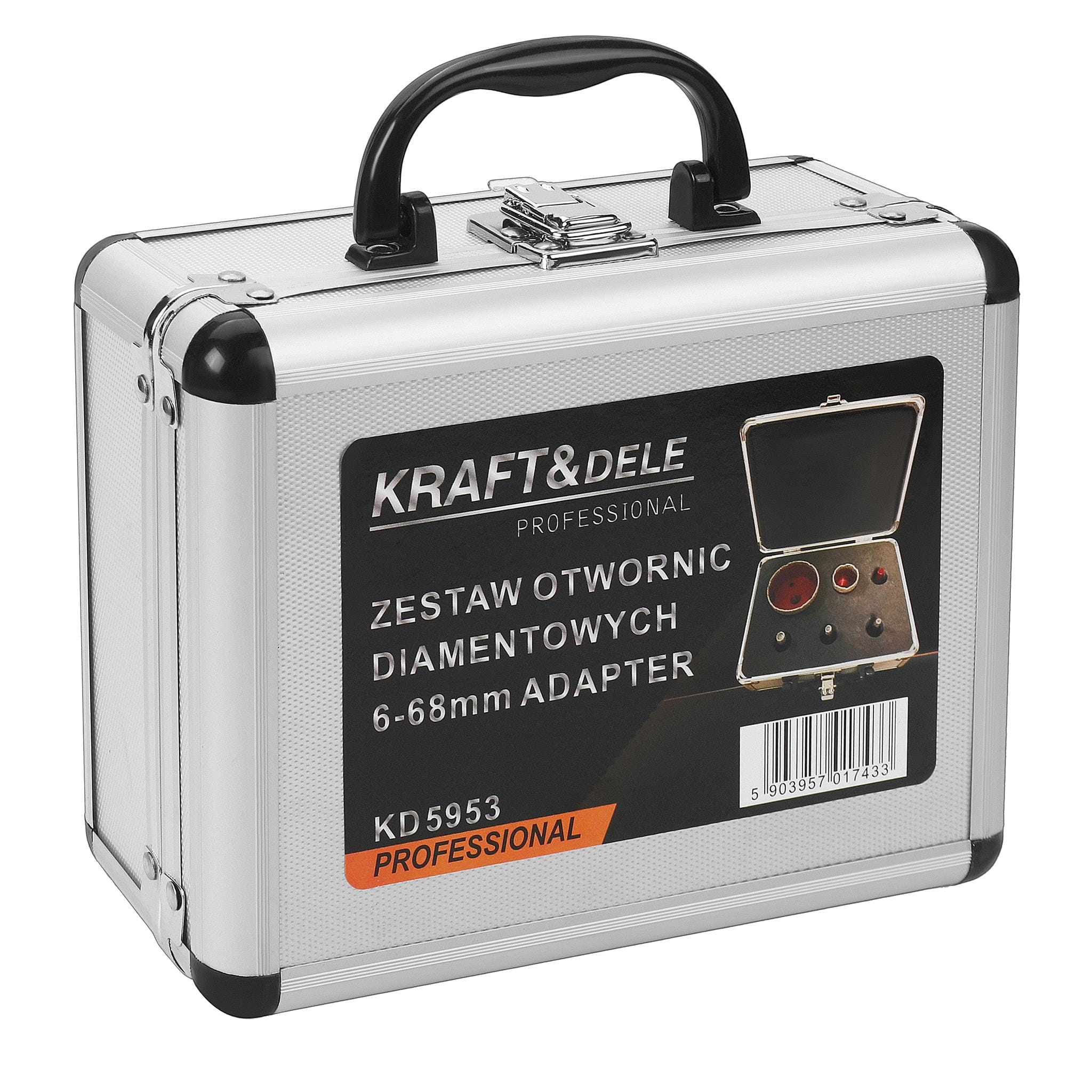 SADA DIAMANTOVÝCH KORUNEK 6 ks, 6–68 mm KD5953