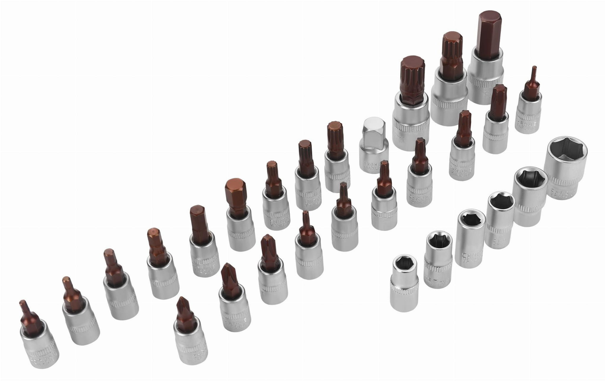 KLÍČ DYNAMOMETRICKÝ 1/4" 5–25Nm SADA 32el. KD11394