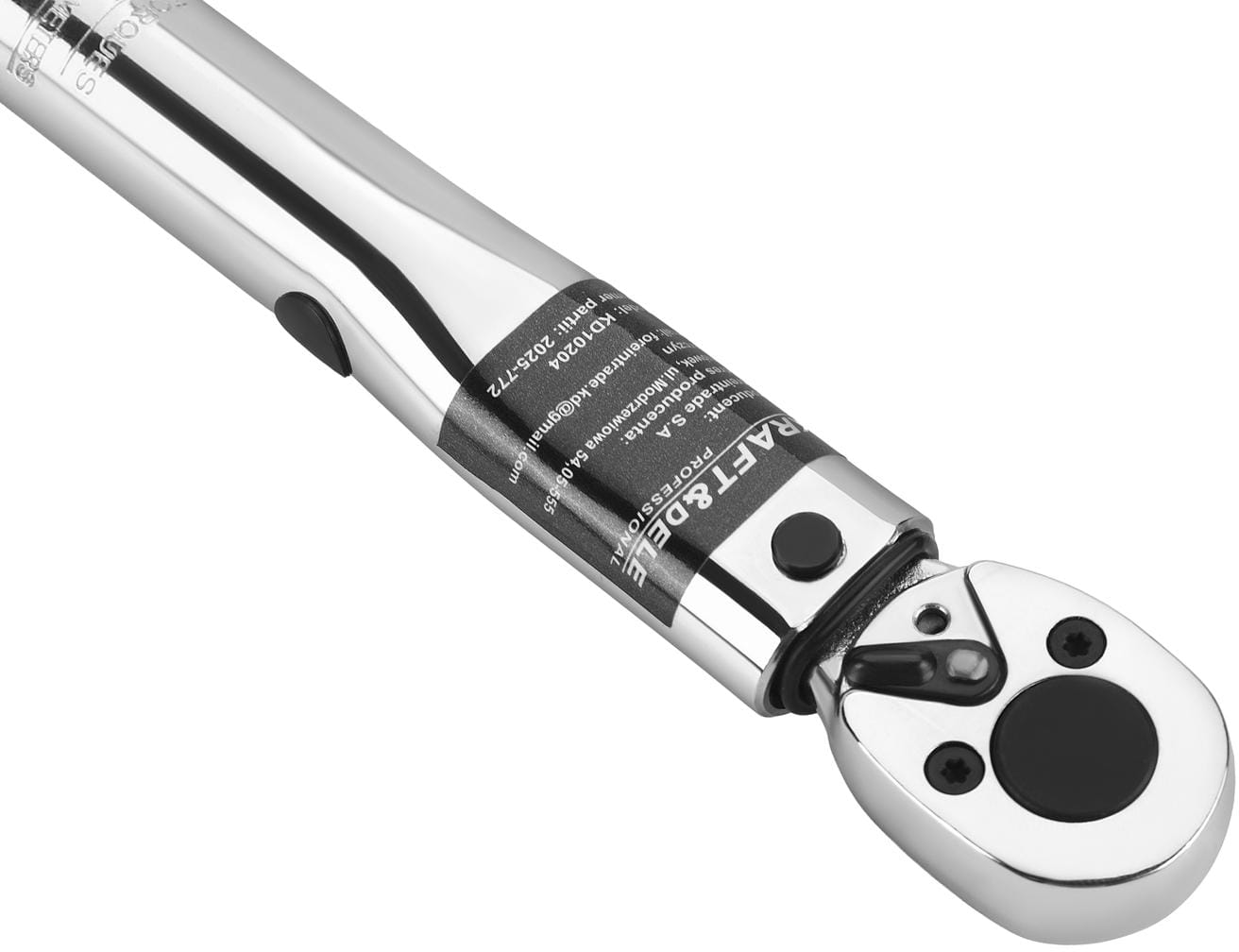 Momentový klíč 1/4" 5-25Nm KD10204