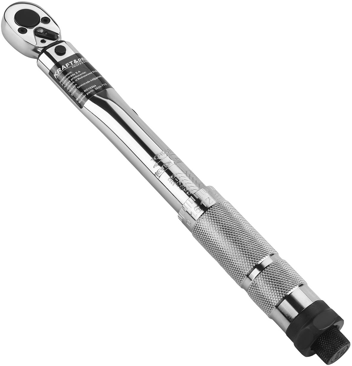 Momentový klíč 1/4" 5-25Nm KD10204