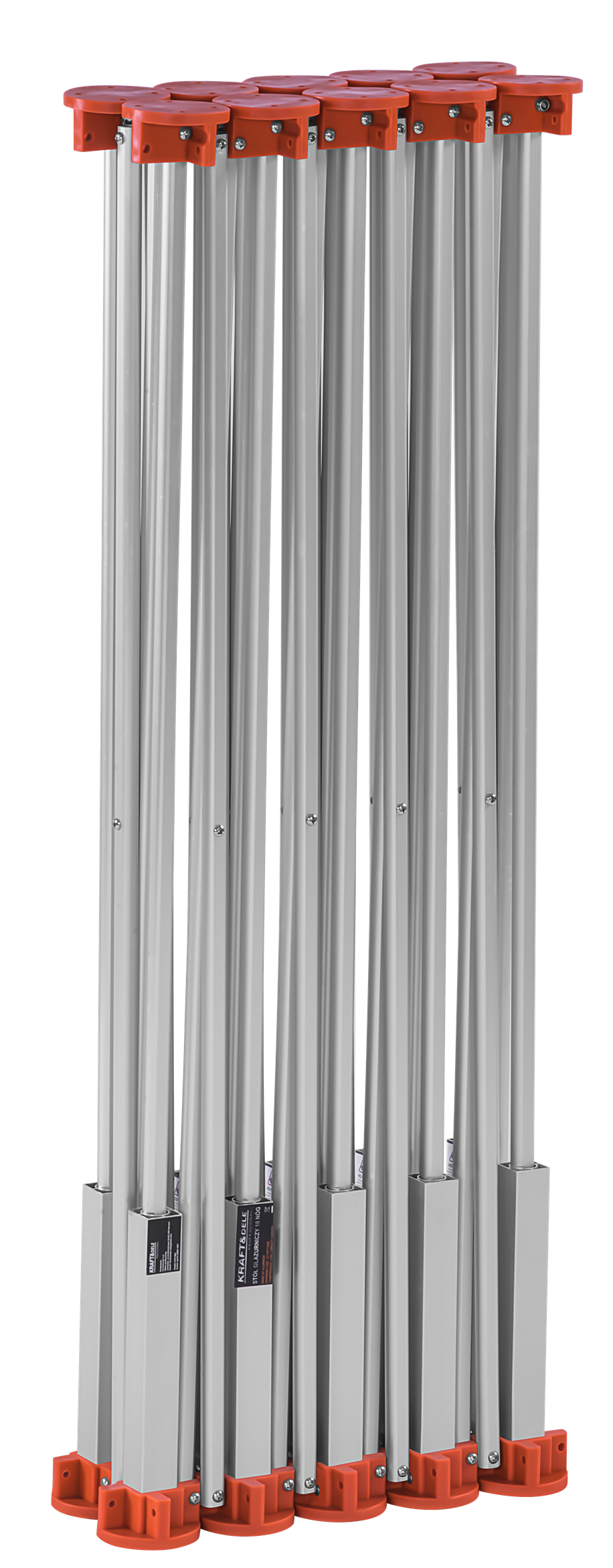 Glazurnický stůl, 10 noh, 222 x 60 x 75 cm, KD11981