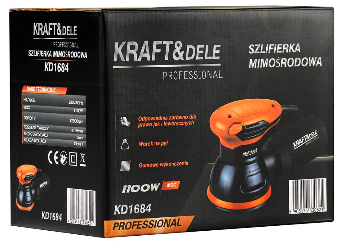 Excentrická bruska 1100W KD1684