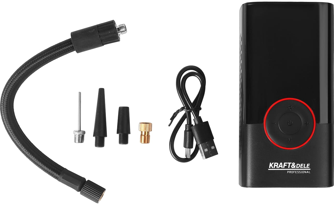 AKU kompresor + SVÍTILNA 85W 4000mAh KD5499