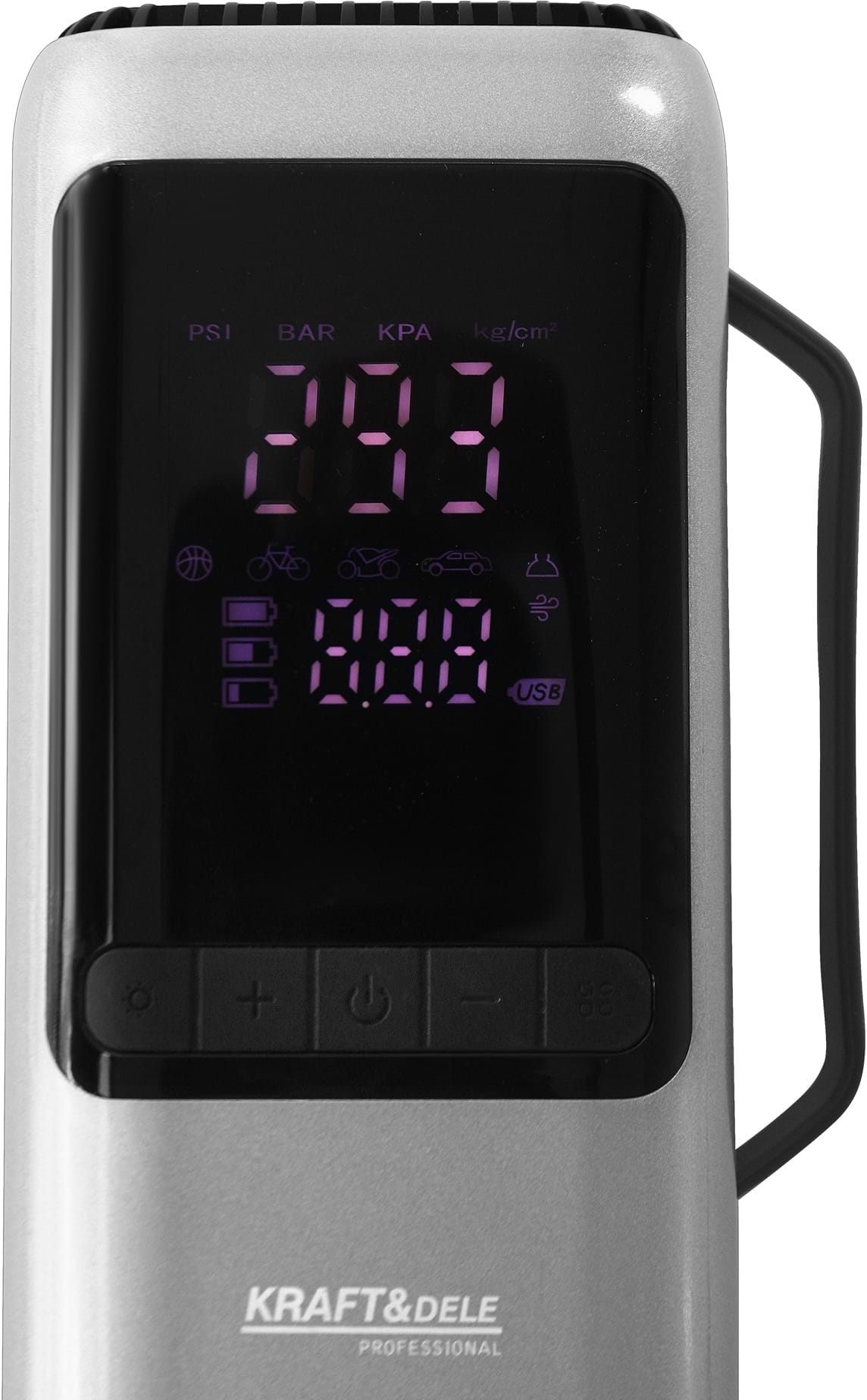 MULTIFUNKČNÍ ZAŘÍZENÍ VYSAVAČ / JUMP-STARTER / PUMPA / FOUKAČ / SVÍTILNA / POWERBANK KD5498