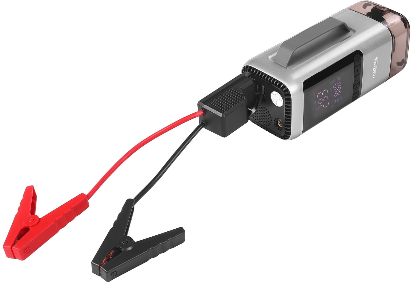 MULTIFUNKČNÍ ZAŘÍZENÍ VYSAVAČ / JUMP-STARTER / PUMPA / FOUKAČ / SVÍTILNA / POWERBANK KD5498