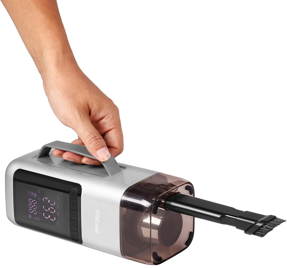 MULTIFUNKČNÍ ZAŘÍZENÍ VYSAVAČ / JUMP-STARTER / PUMPA / FOUKAČ / SVÍTILNA / POWERBANK KD5498