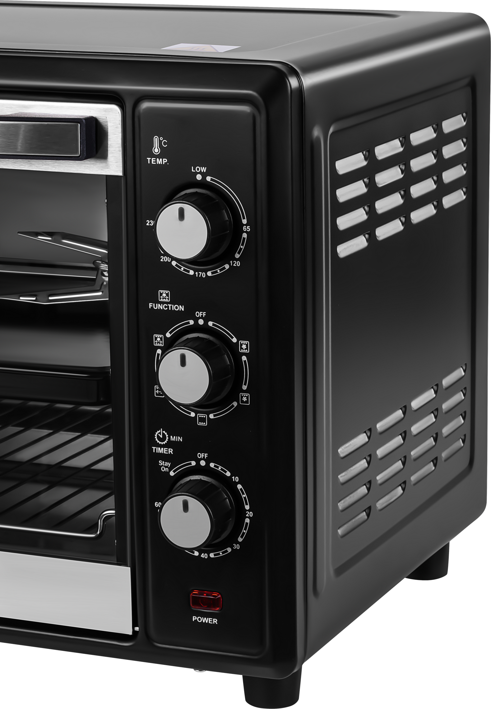 ELEKTRICKÁ TROUBA 45L 2000W FUNKCE PEČENÍ+PŘÍSLUŠENSTVÍ KD4134