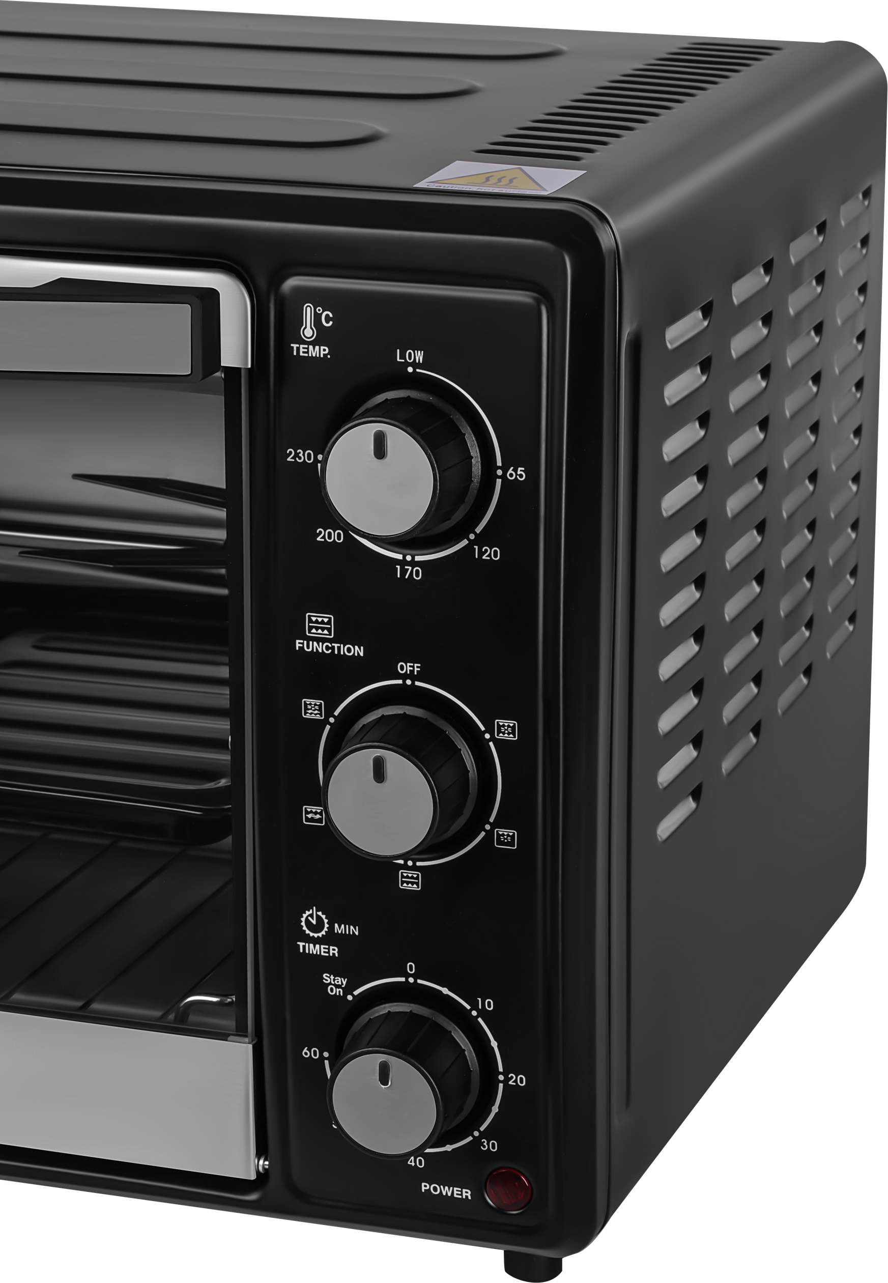 ELEKTRICKÁ TROUBA 30L 1650W FUNKCE GRIL+PŘÍSLUŠENSTVÍ KD4111