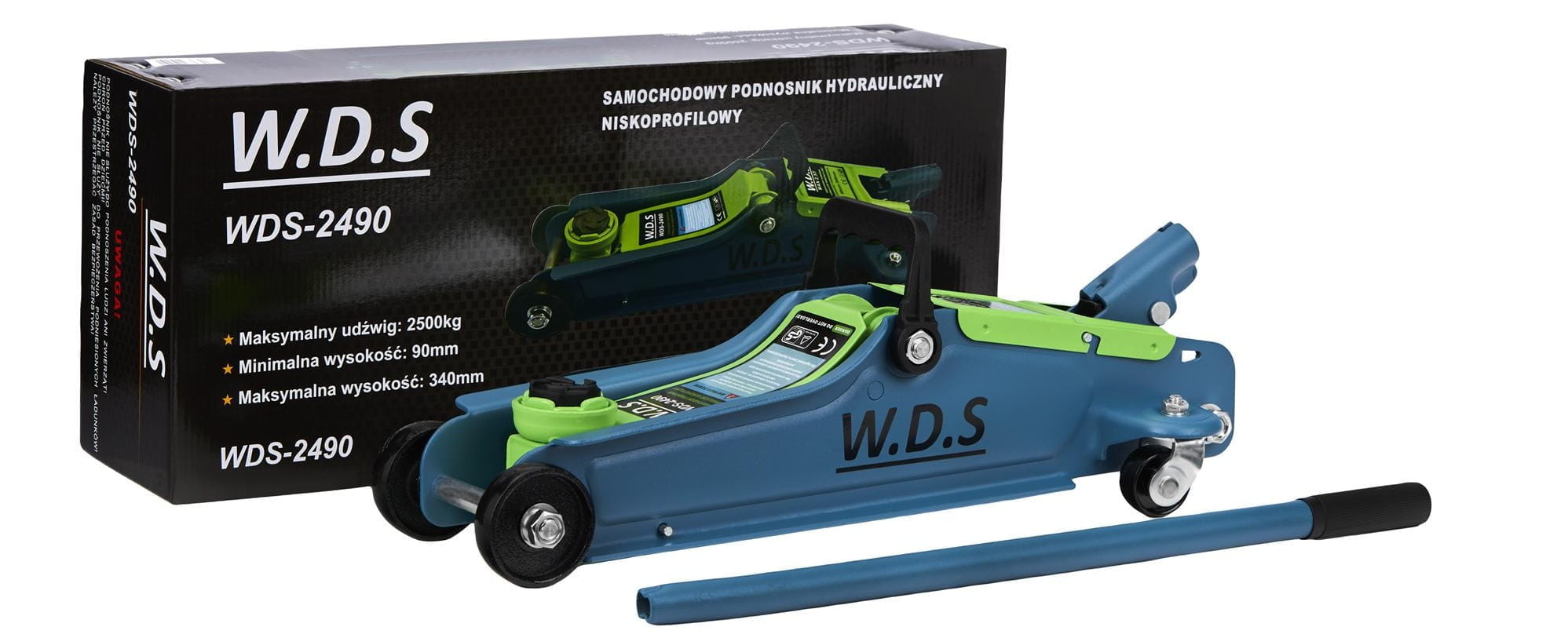 Nízkoprofilový zvedák 2,5T WDS2490