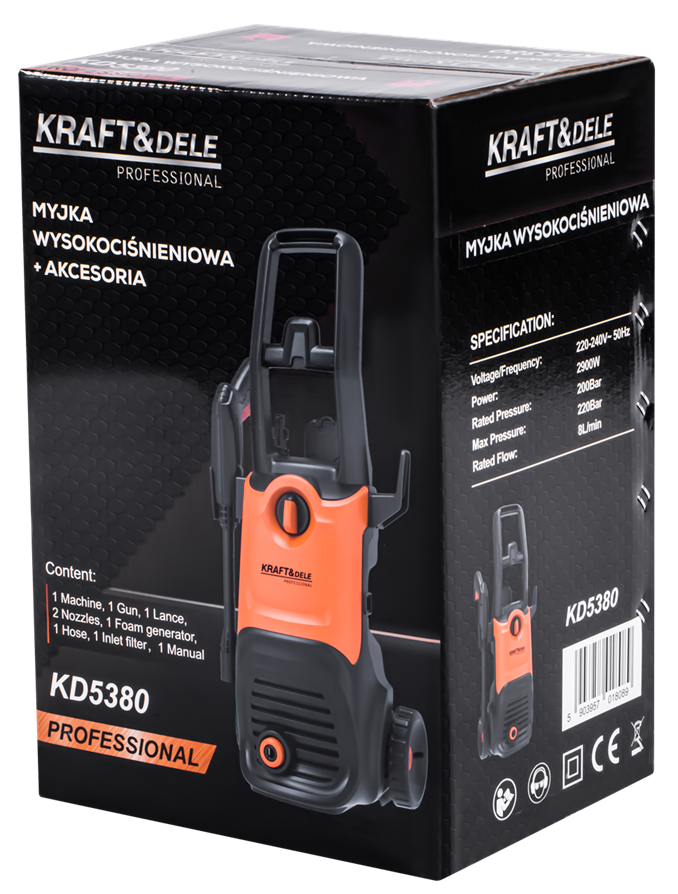 Tlaková myčka 2900W 220 Bar KD5380