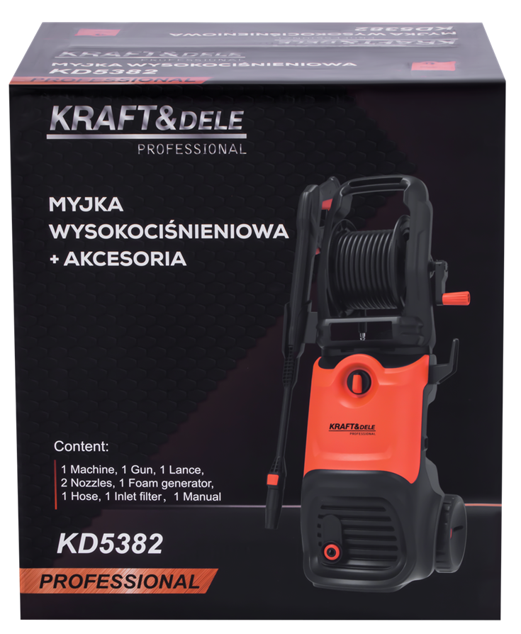 Tlaková myčka 3200W 280 Bar KD5382