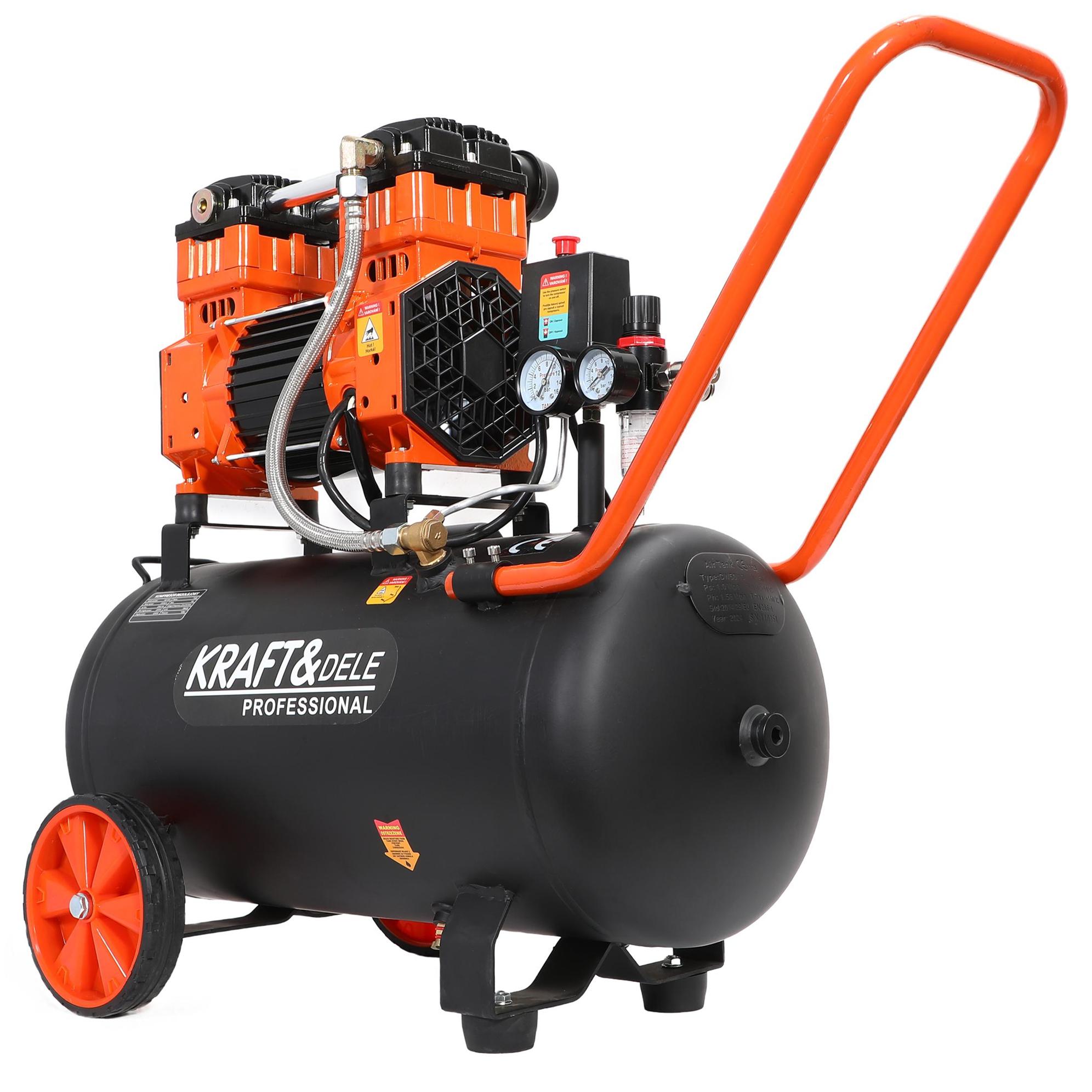 Bezolejový kompresor 2200W 50L KD1393
