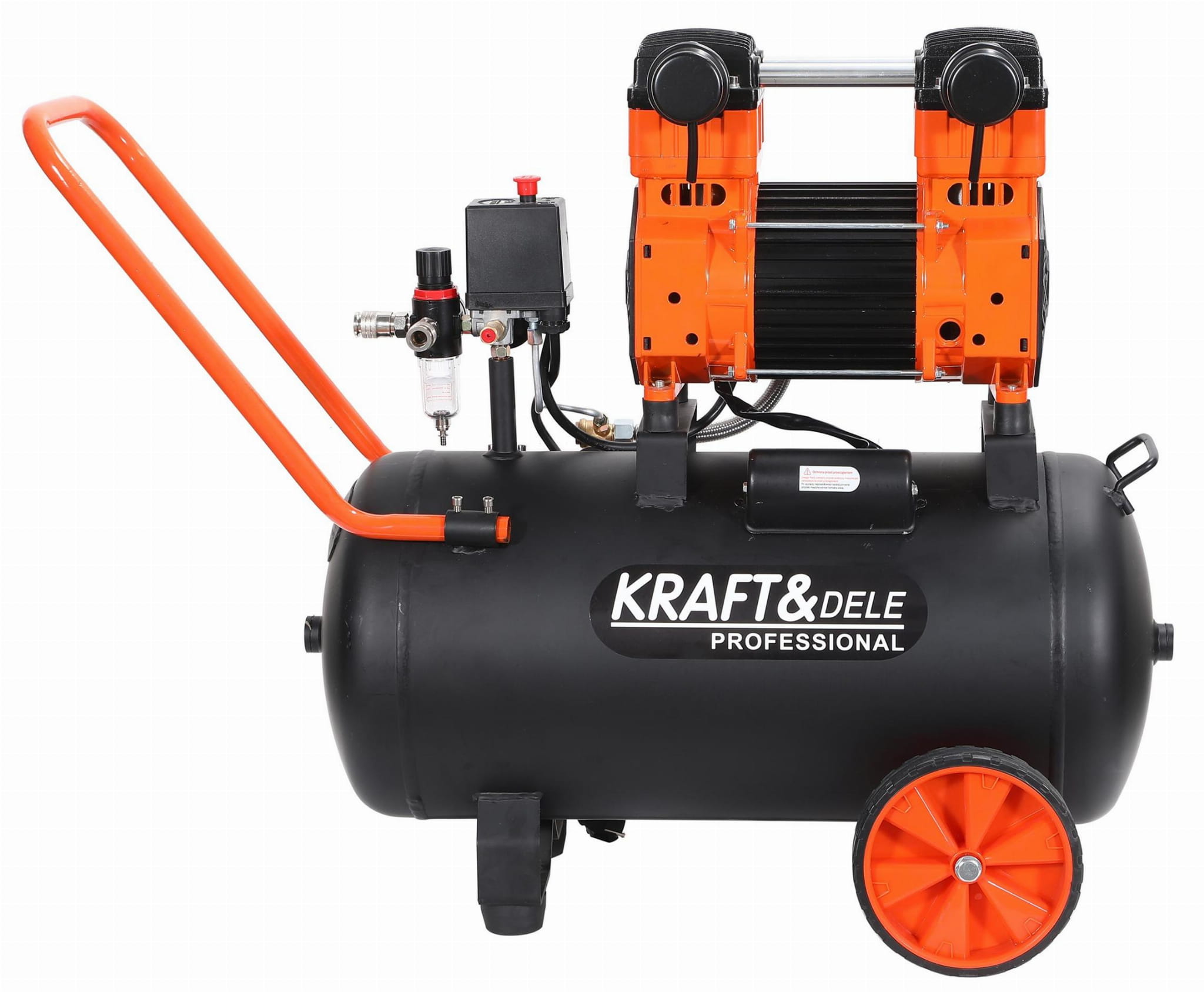 Bezolejový kompresor 2200W 50L KD1393