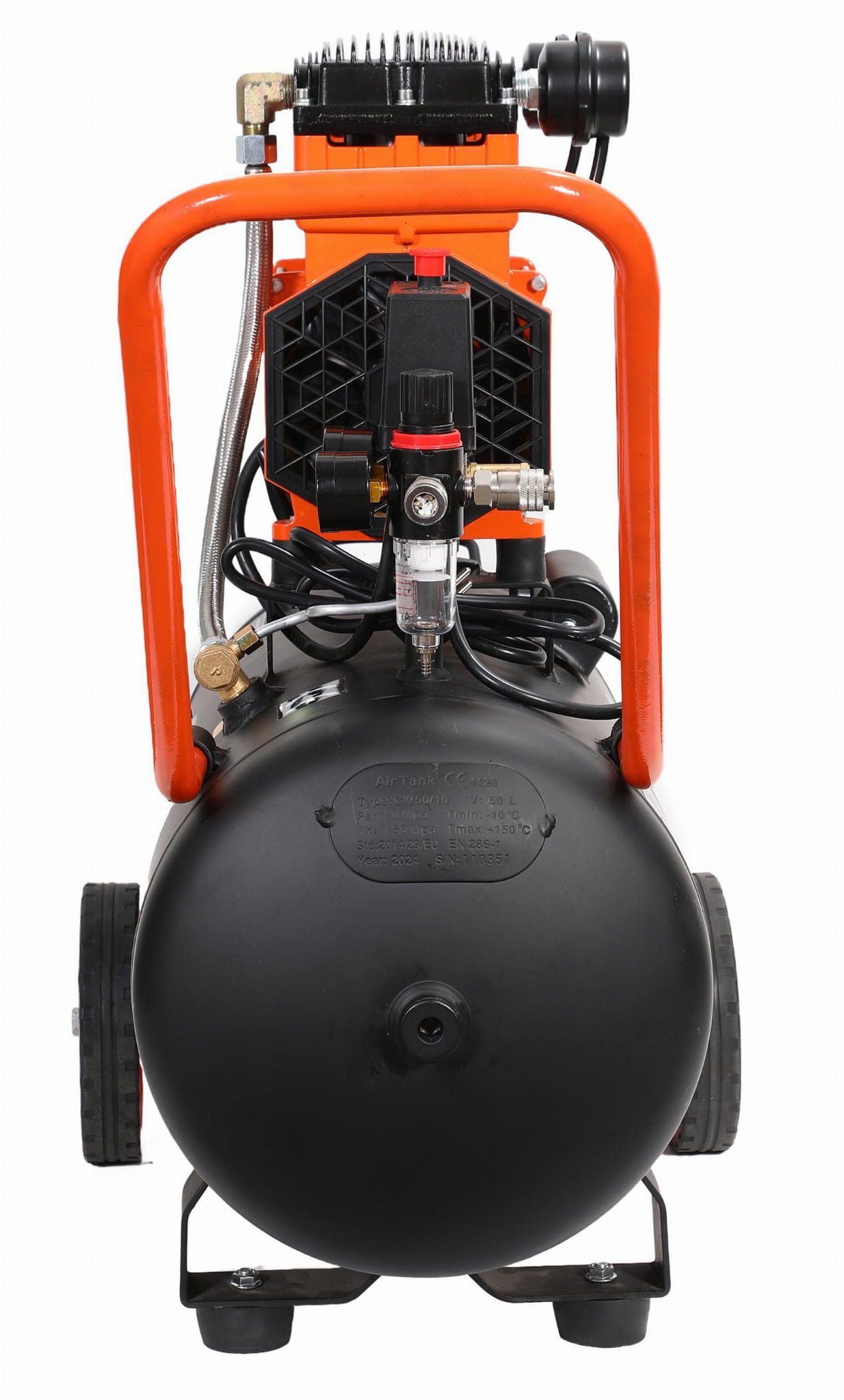 Bezolejový kompresor 2200W 50L KD1393