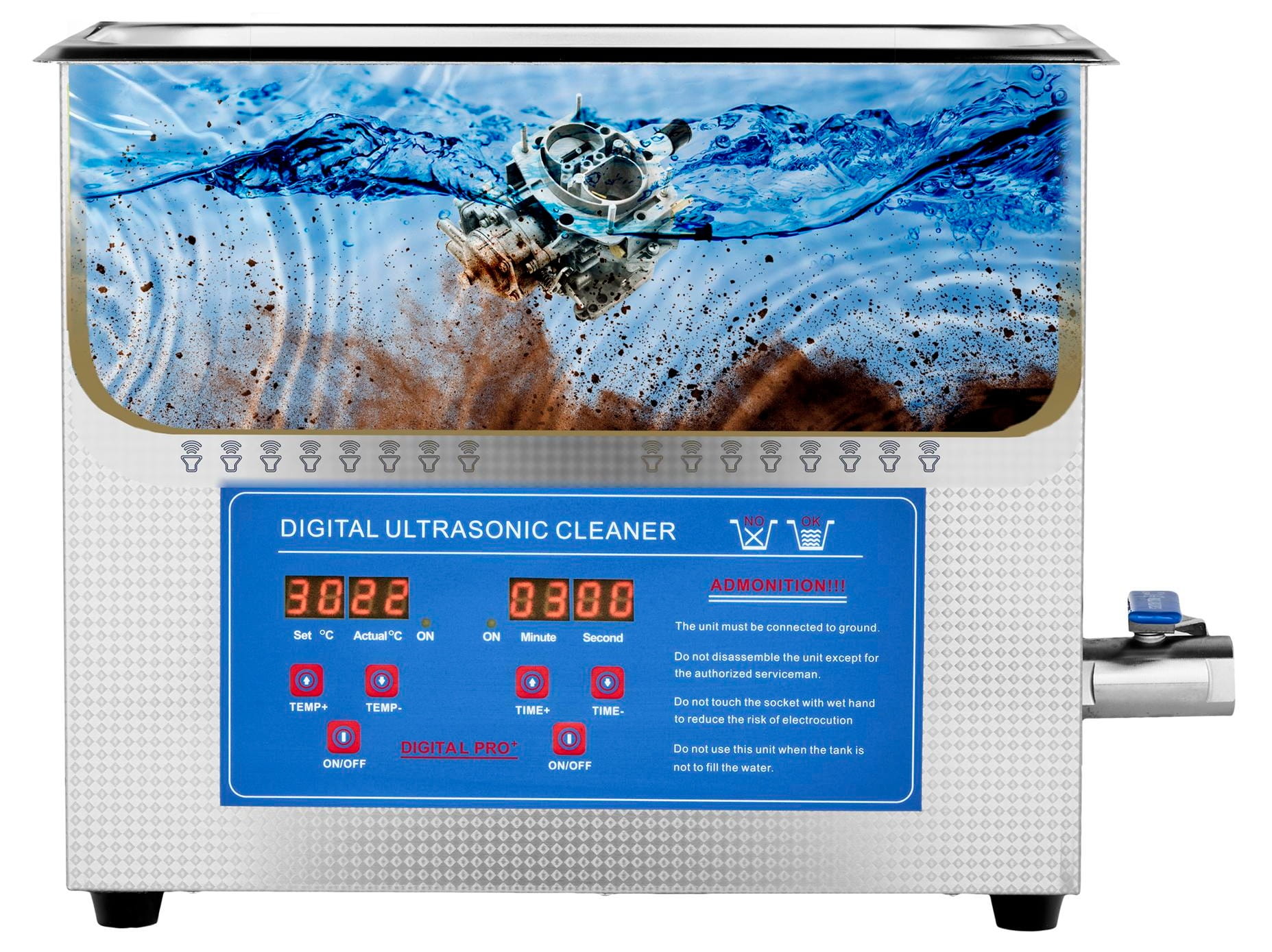 Ultrazvuková čistička 6,5L KD449
