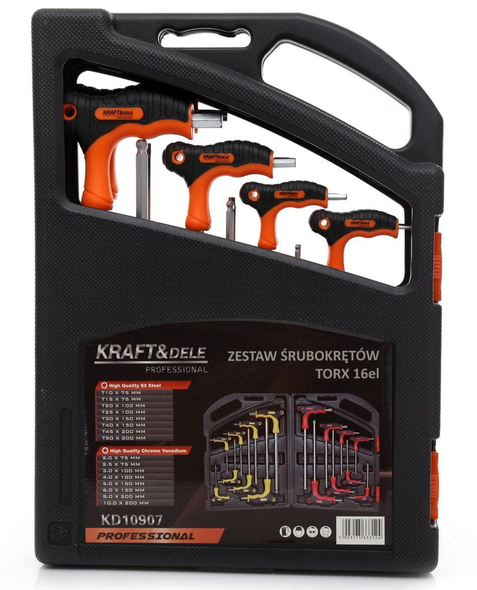 Sada šroubováků TORX 16ks KD10907