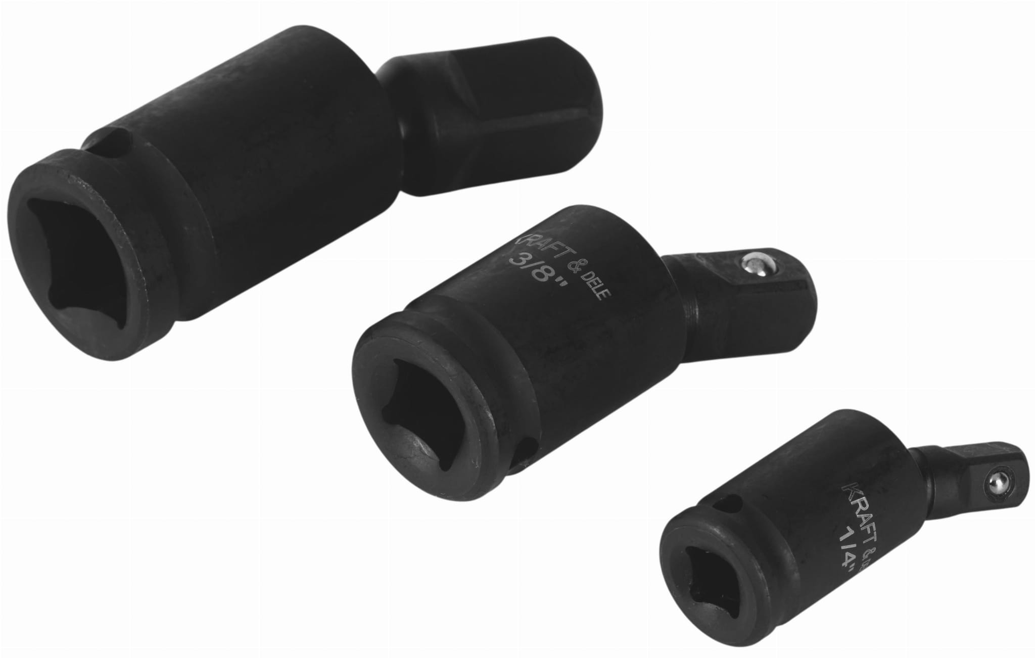 Kulové klouby rázové sada 1/2" 1/4" 3/8" KD10530