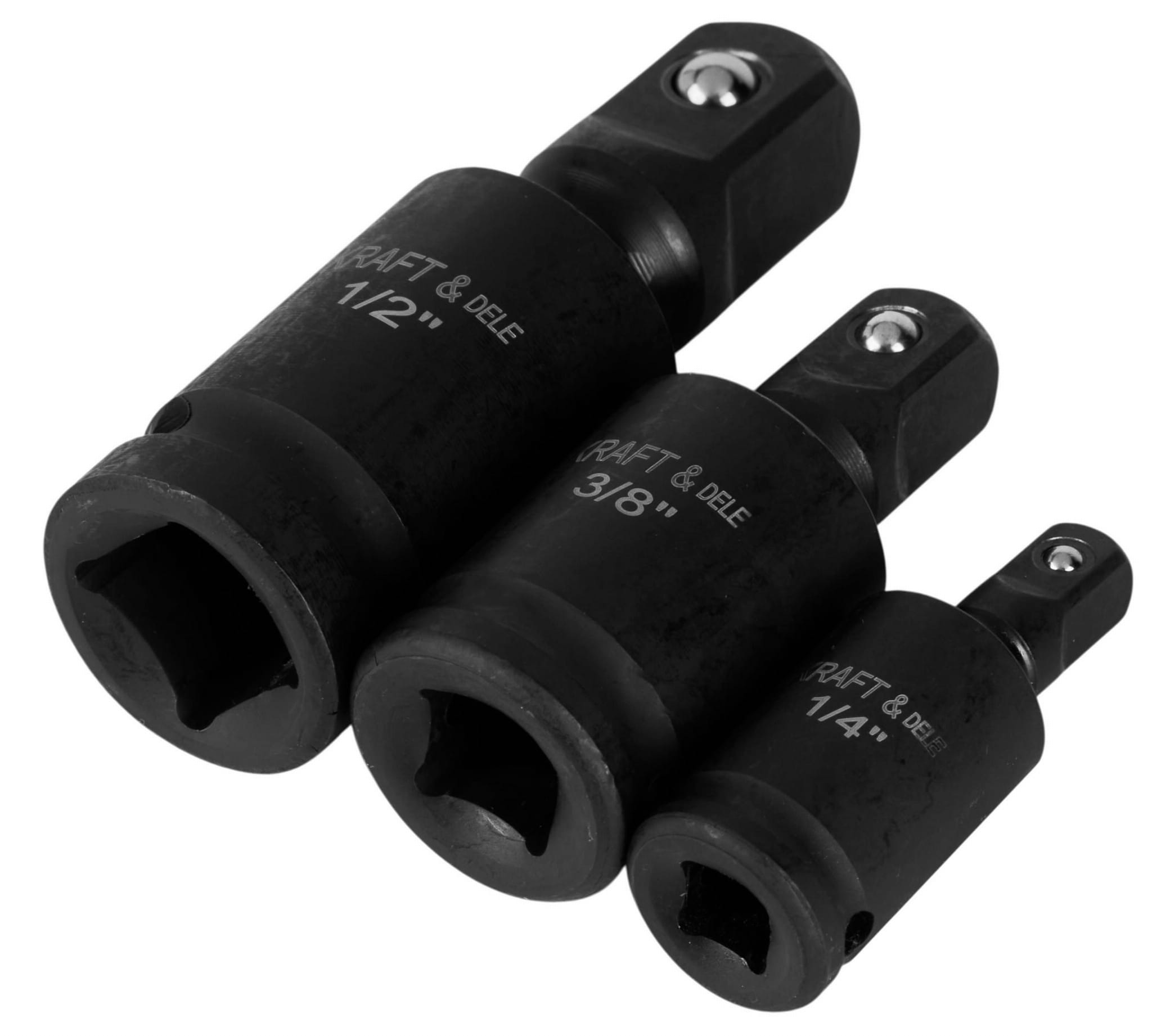 Kulové klouby rázové sada 1/2" 1/4" 3/8" KD10530
