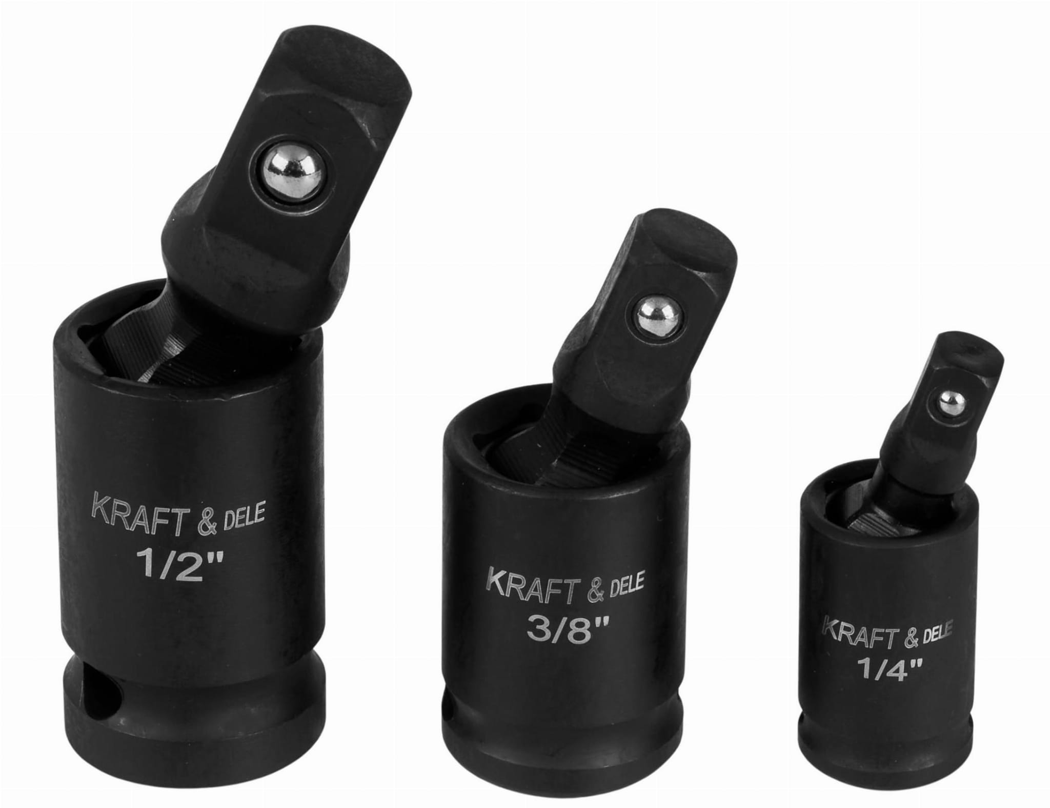 Kulové klouby rázové sada 1/2" 1/4" 3/8" KD10530