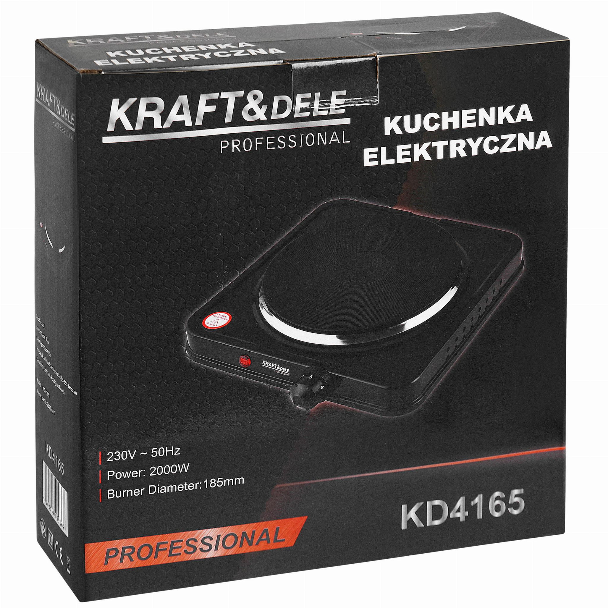 Elektrický vařič 2000W 185mm KD4165
