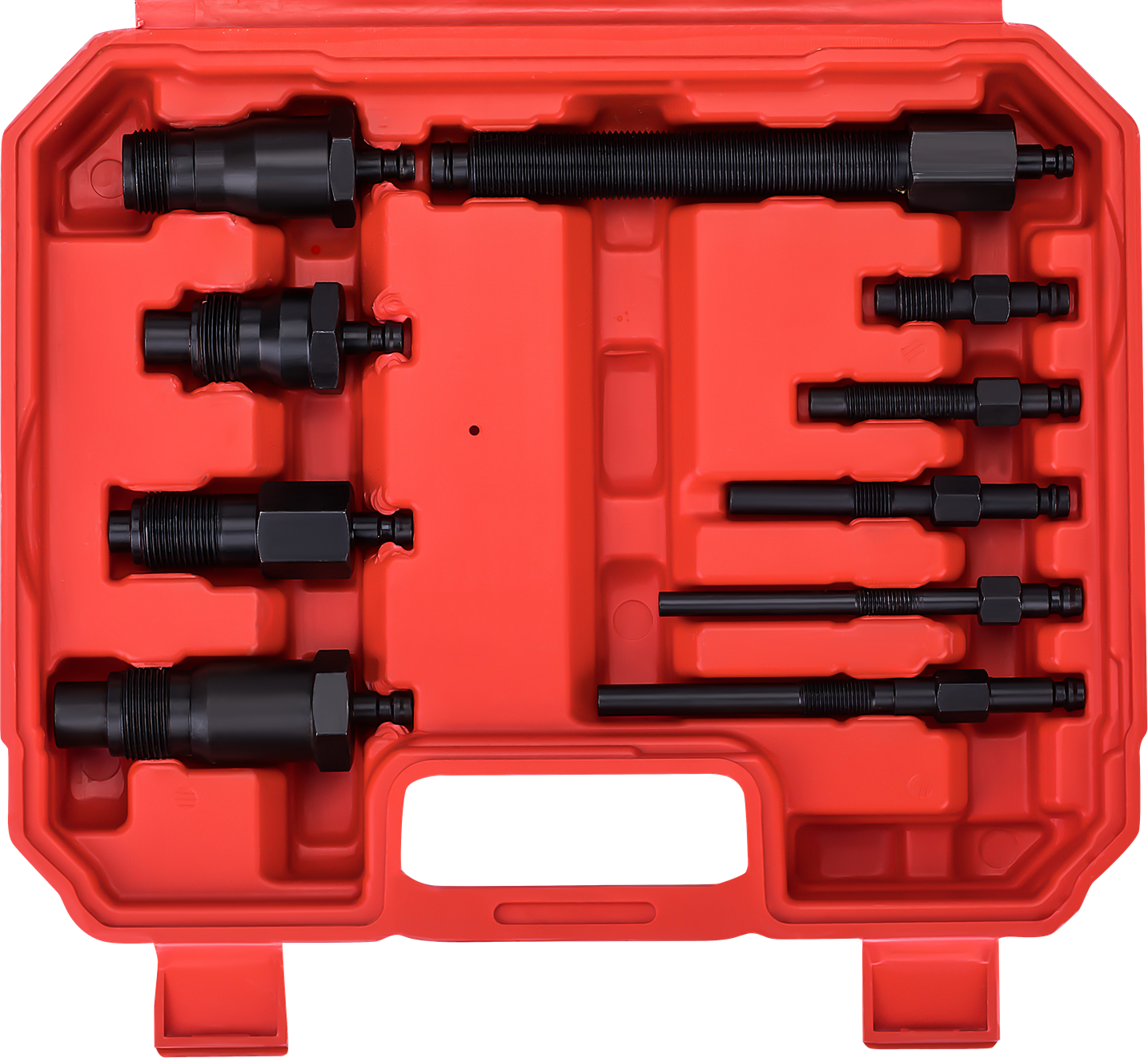 TESTER MĚŘIČ TLAKU KOMPRESE - VZNĚTOVÝCH MOTORŮ (DIESEL) 0-70 BAR MAX FULL KD12516