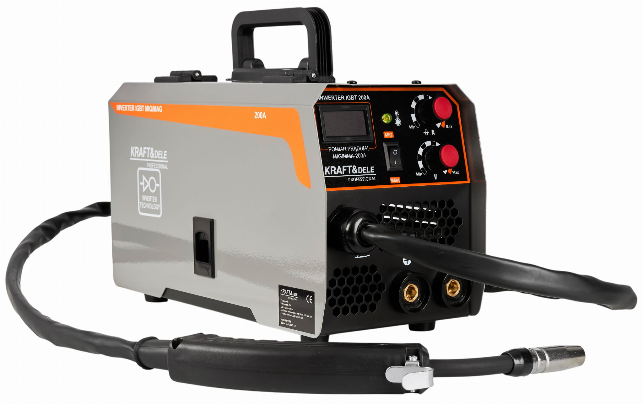 Svářečka MIG/MMA 200A MODEL KD1788